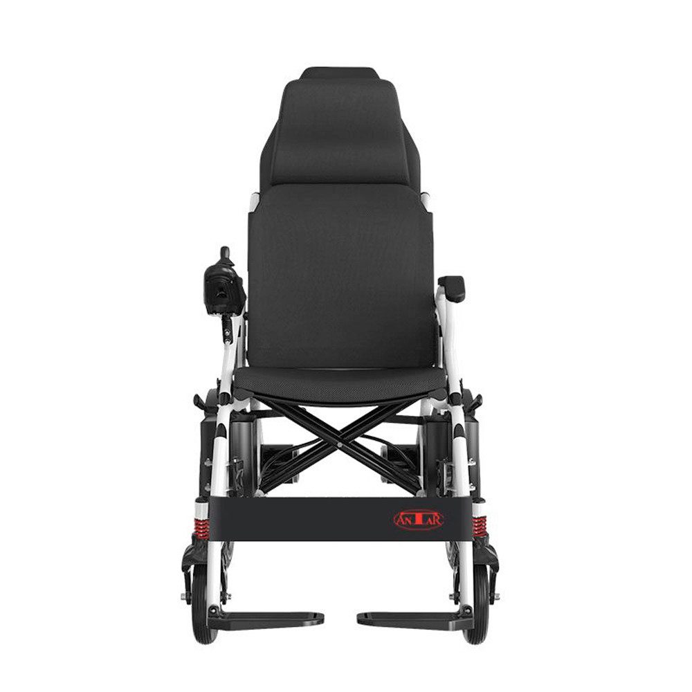 Antar Electric Mobility Scooter Electric Wheelchair with Reclining Function Joystick 6km/h 130kg
