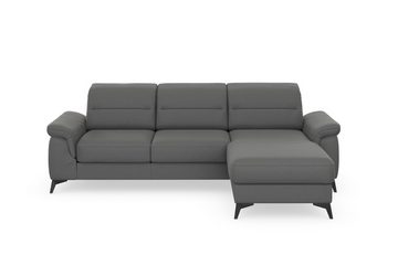 sit&more Ecksofa Sinatra L-Form, mit Recamiere, optional mit Kopfteilverstellung und Armteilfunktion