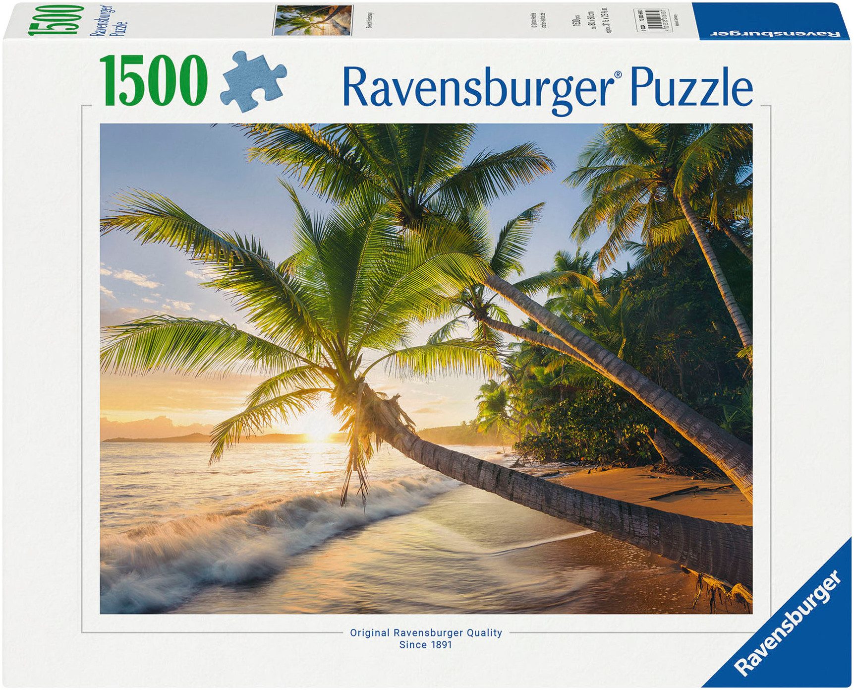 Ravensburger Puzzle Strandgeheimnis, 1500 Puzzleteile, Made in Germany günstig online kaufen
