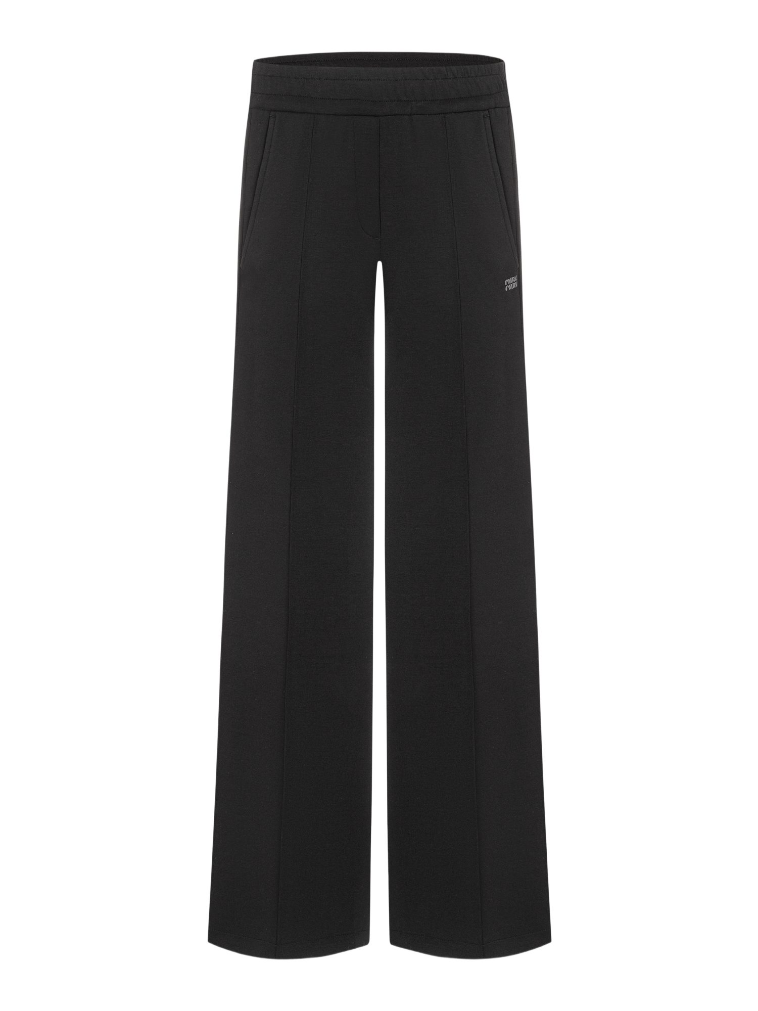 Cambio Stoffhose schwarz, Casual, Polyamid, Unifarben, Weit, Mittel