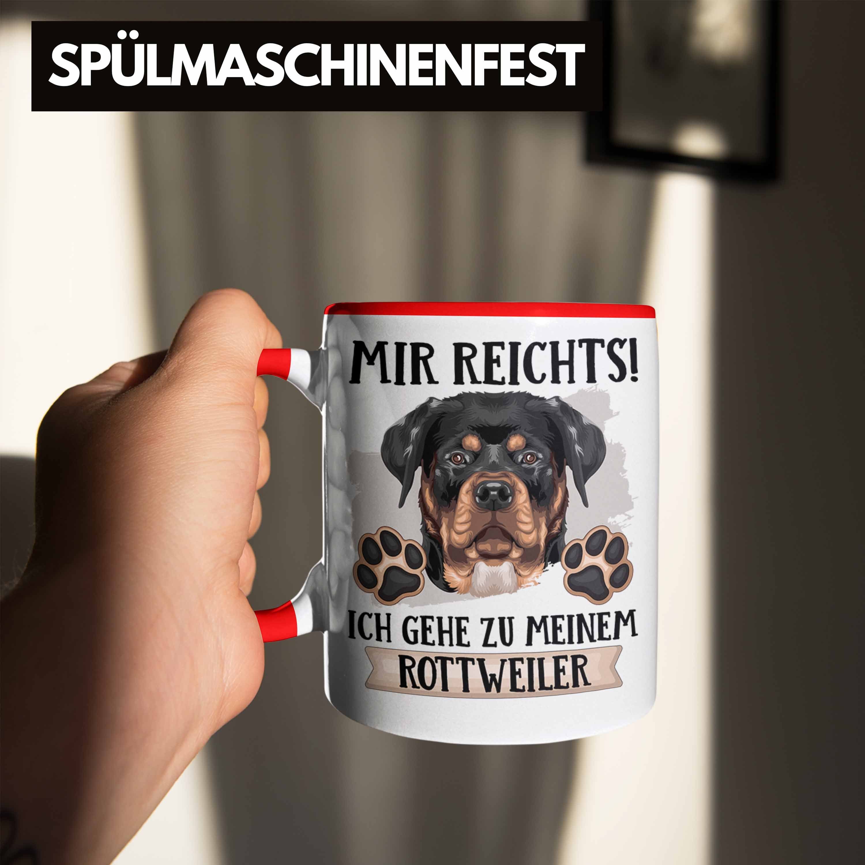 Trendation Tasse Spruch Geschenk Tasse Mir Besitzer Lustiger Re Rottweiler Geschenkidee