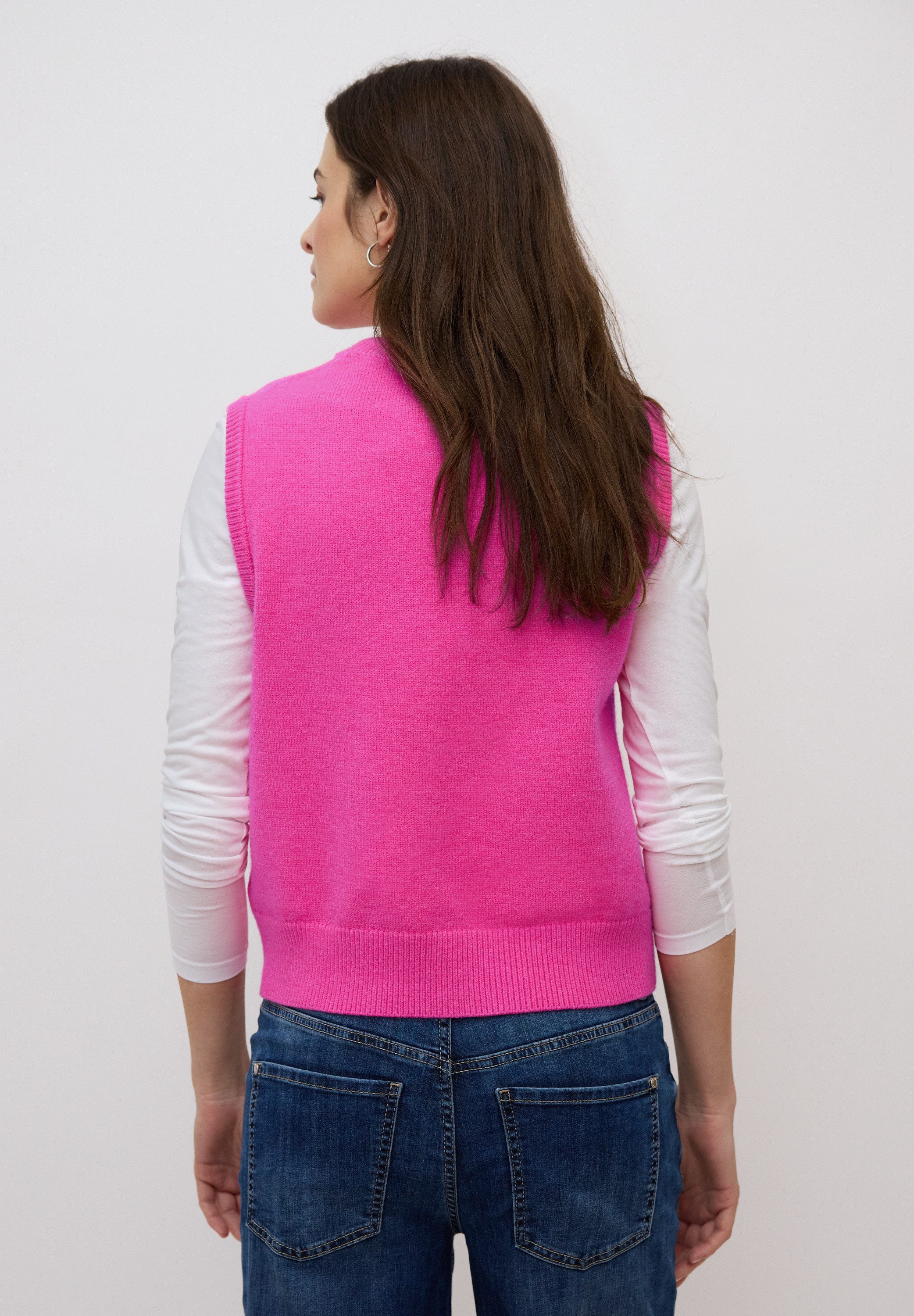 STREET ONE STUDIO Pullunder mit Rundhalsausschnitt günstig online kaufen