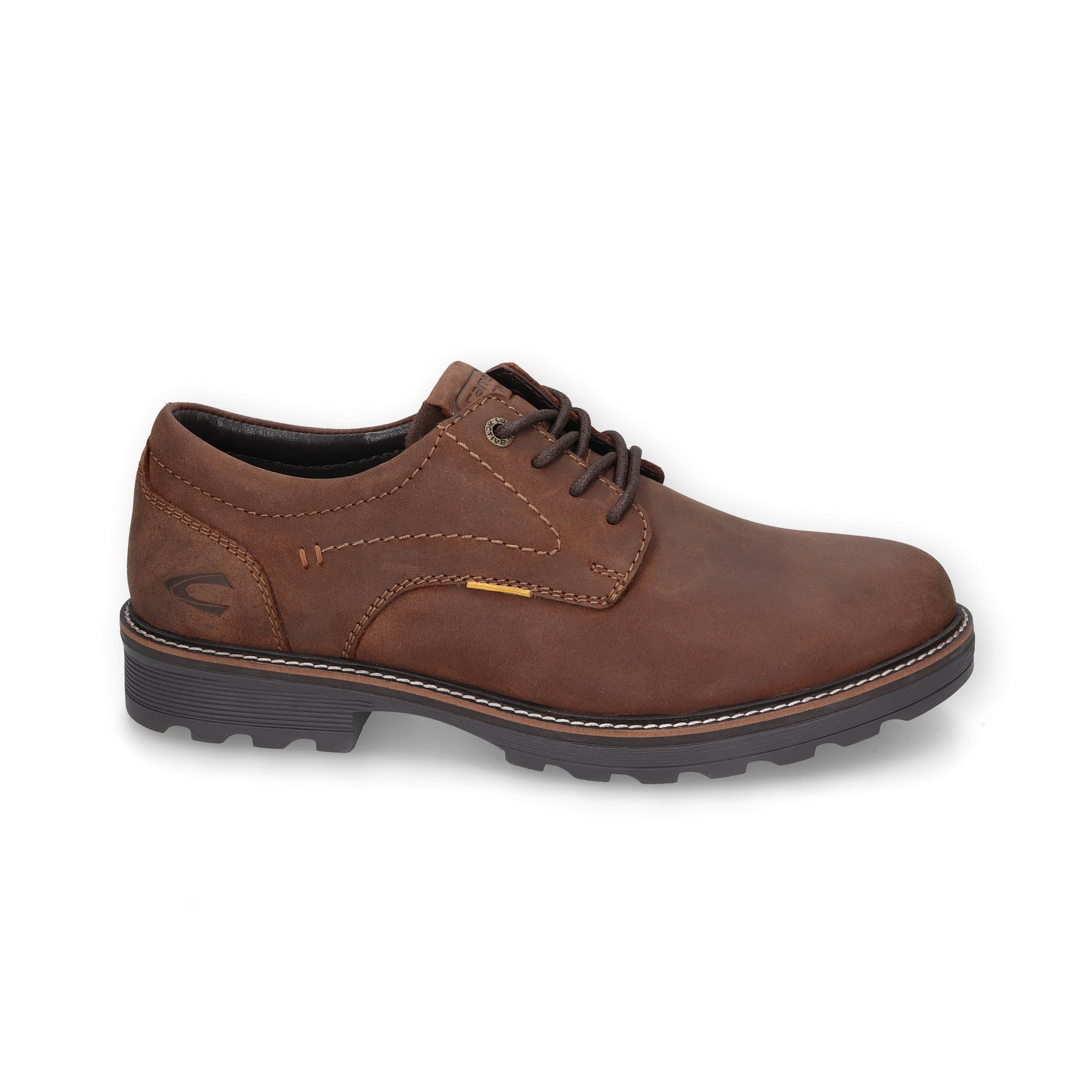 camel active Low Cut crazy horse CAFE Schnürschuh günstig online kaufen