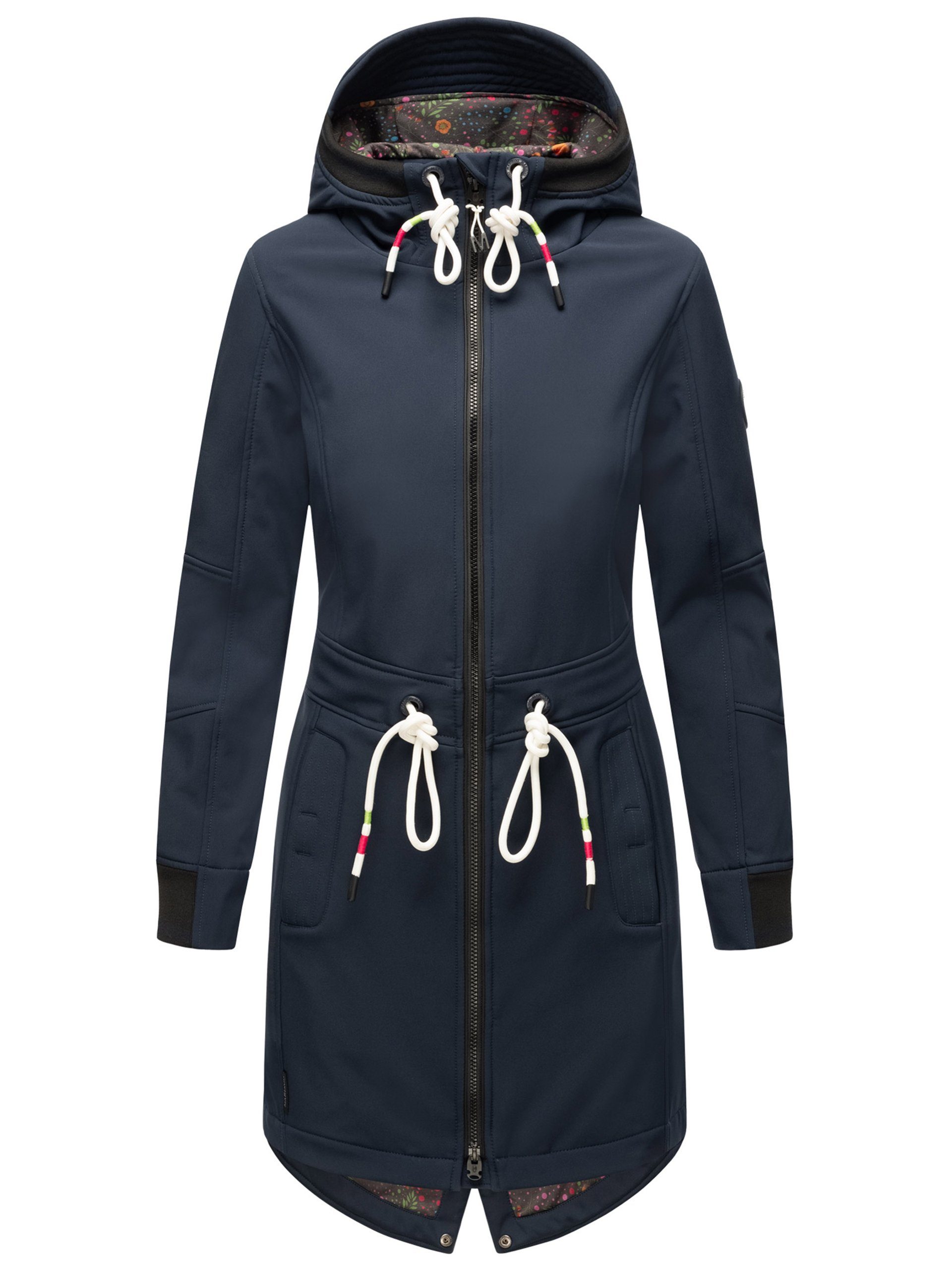 Marikoo Softshelljacke Mount Furnica mit hochschließendem Kragen – Bild 2 von 5