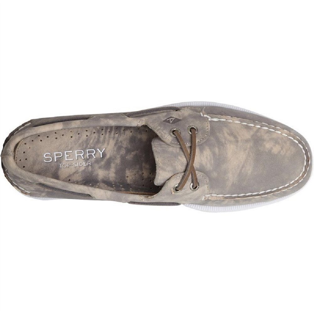 Sperry Authentic Original 2-Eye Nubuck Herren Halbschuhe Bootschuhe STS24523 Mokassin