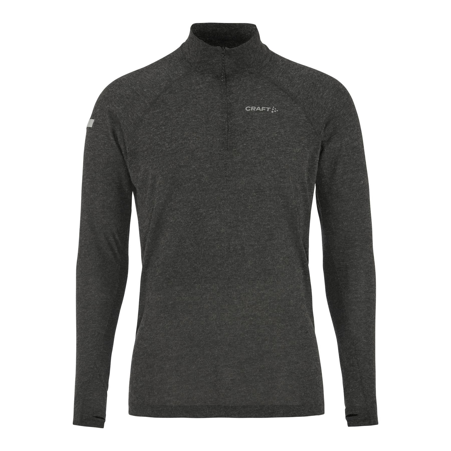 Craft Rollkragenshirt WOOL LS TEE Herren