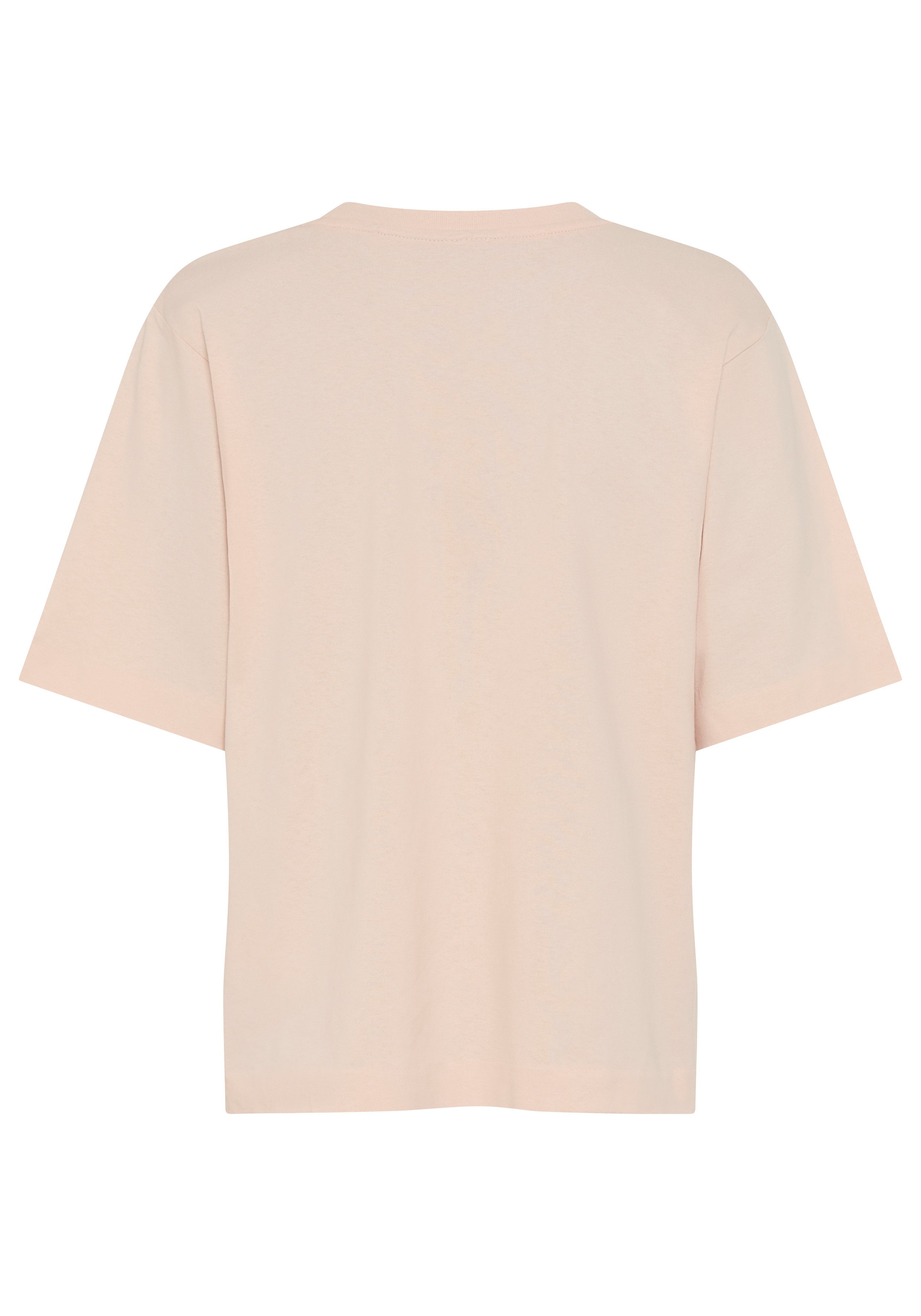 BOSS ORANGE T-Shirt Eregular Premium Damenmode mit Logo-Detail, Relaxed Fit