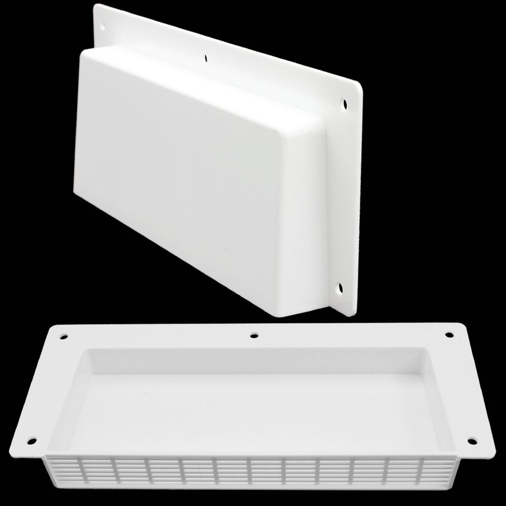 MPK Lüftungsgitter Seitenwandlüfter Seitenlüfter Wohnwagen Wohnmobil Caravan weiß