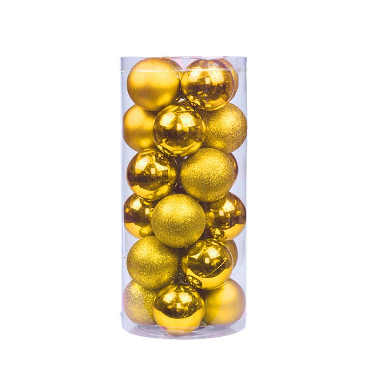 Gold(6cm) Verwendung Christbaumschmuck Zeaicos Weihnachtsbaumschmuck für Ornament, Weihnachtsbaumkugeln,