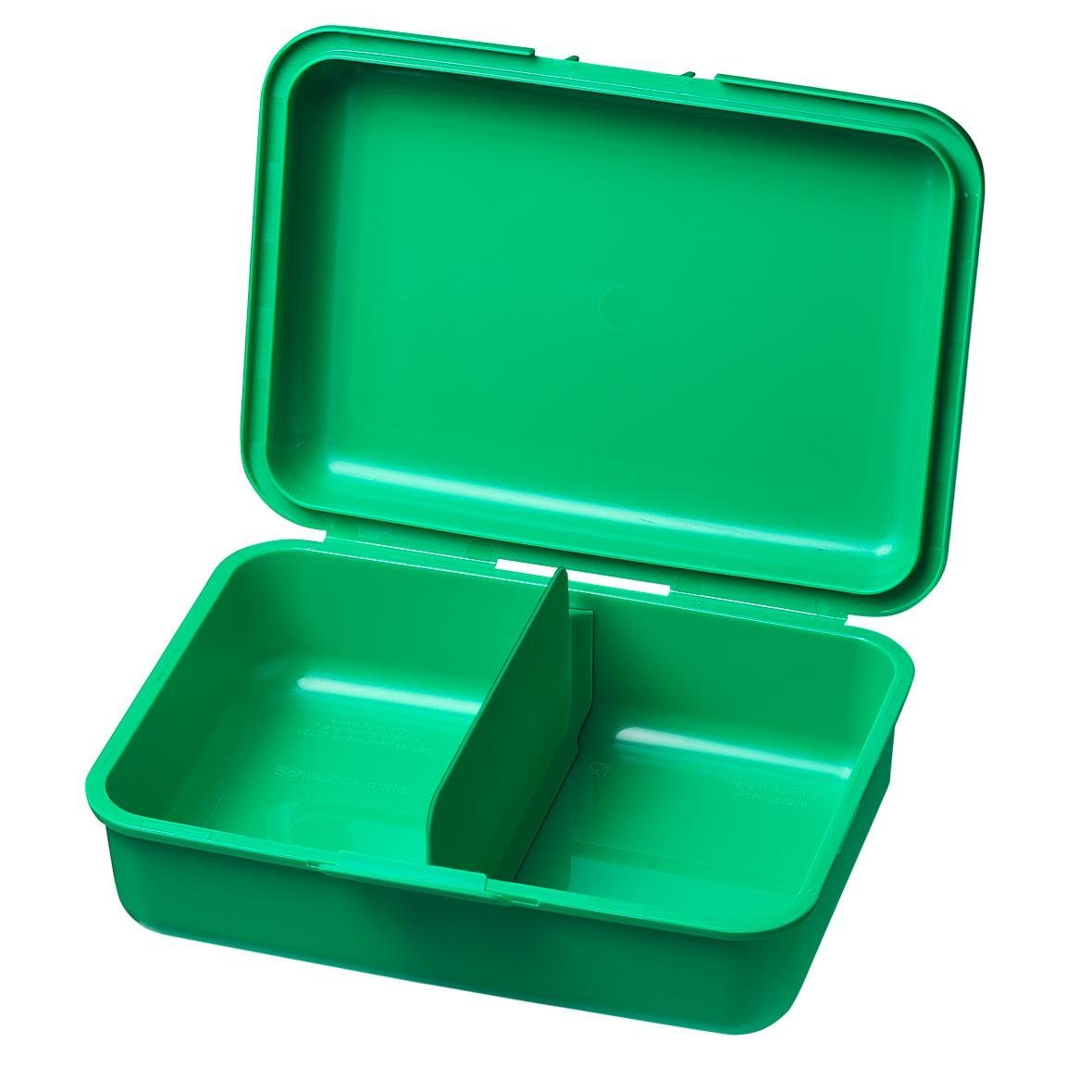 elasto Lunchbox "School-Box" 850 ml Vorratsdose mit Trennschale Made in Germnay