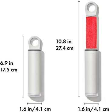 OXO Good Grips Fusselbürste, wiederverwendbar, Perfekt zum Entfernen von Katzen- und Hundehaaren