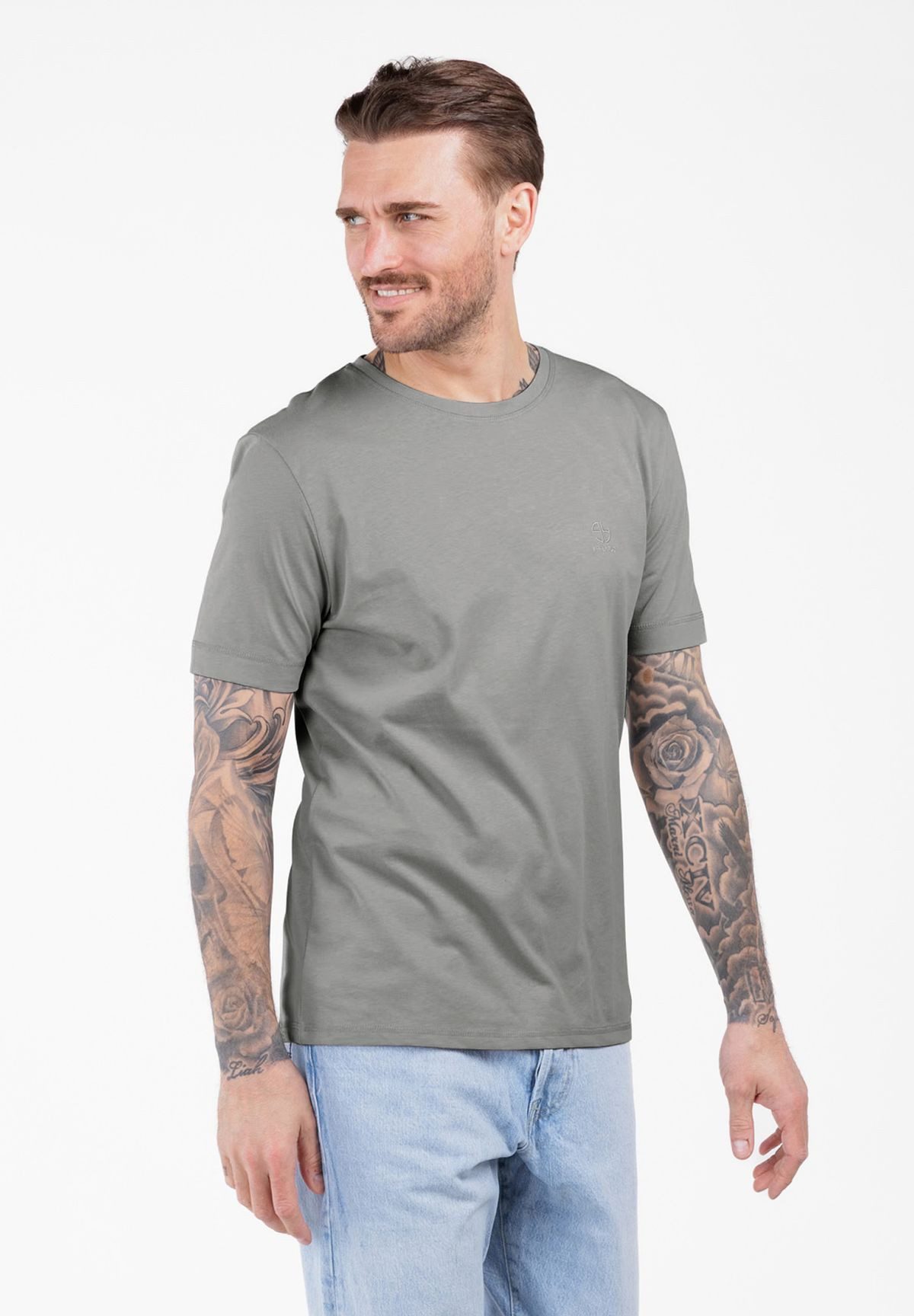 T-Shirt MT Pepper round uni Basic Look MT00666
