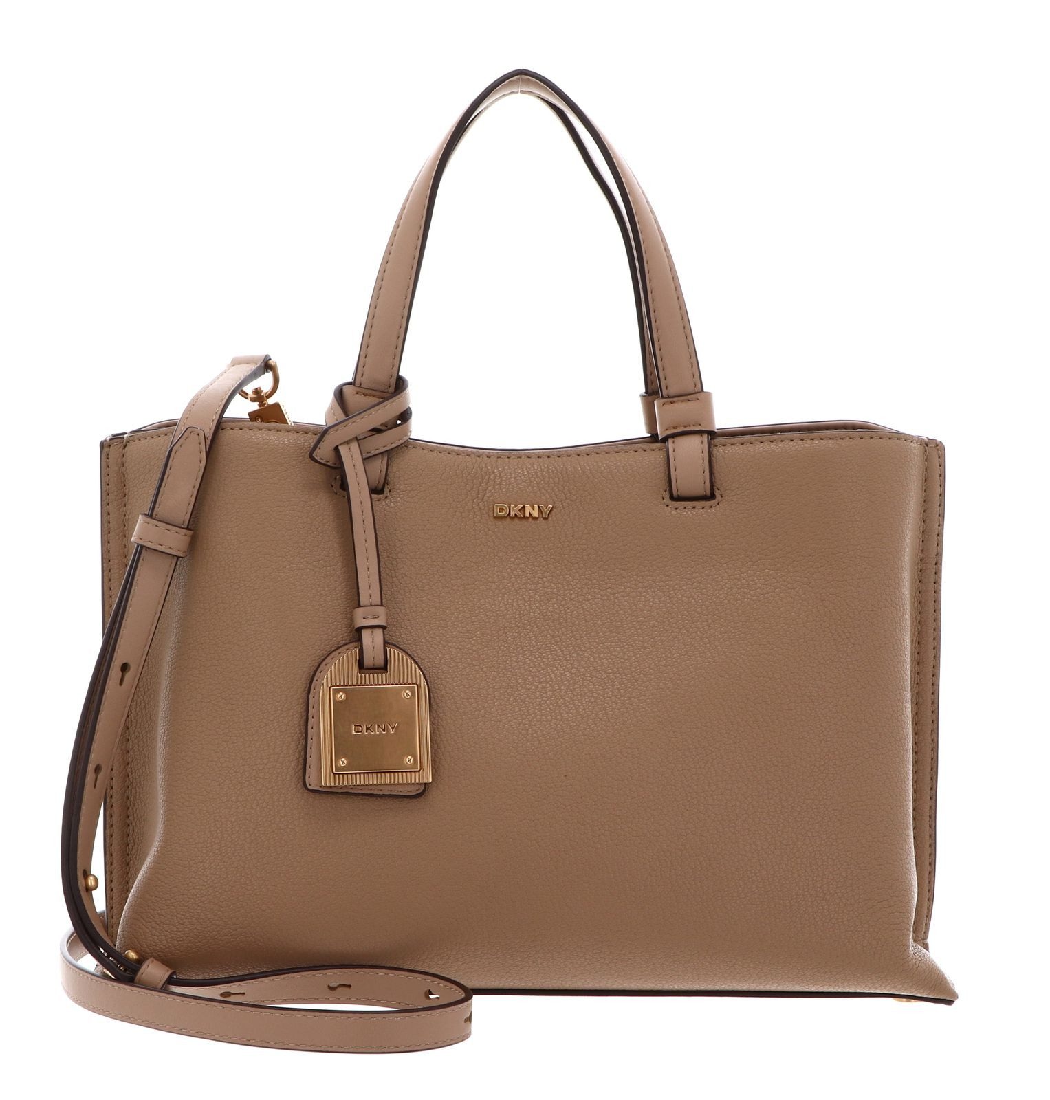 DKNY Handtasche Satchel, aus echtem Rindsleder