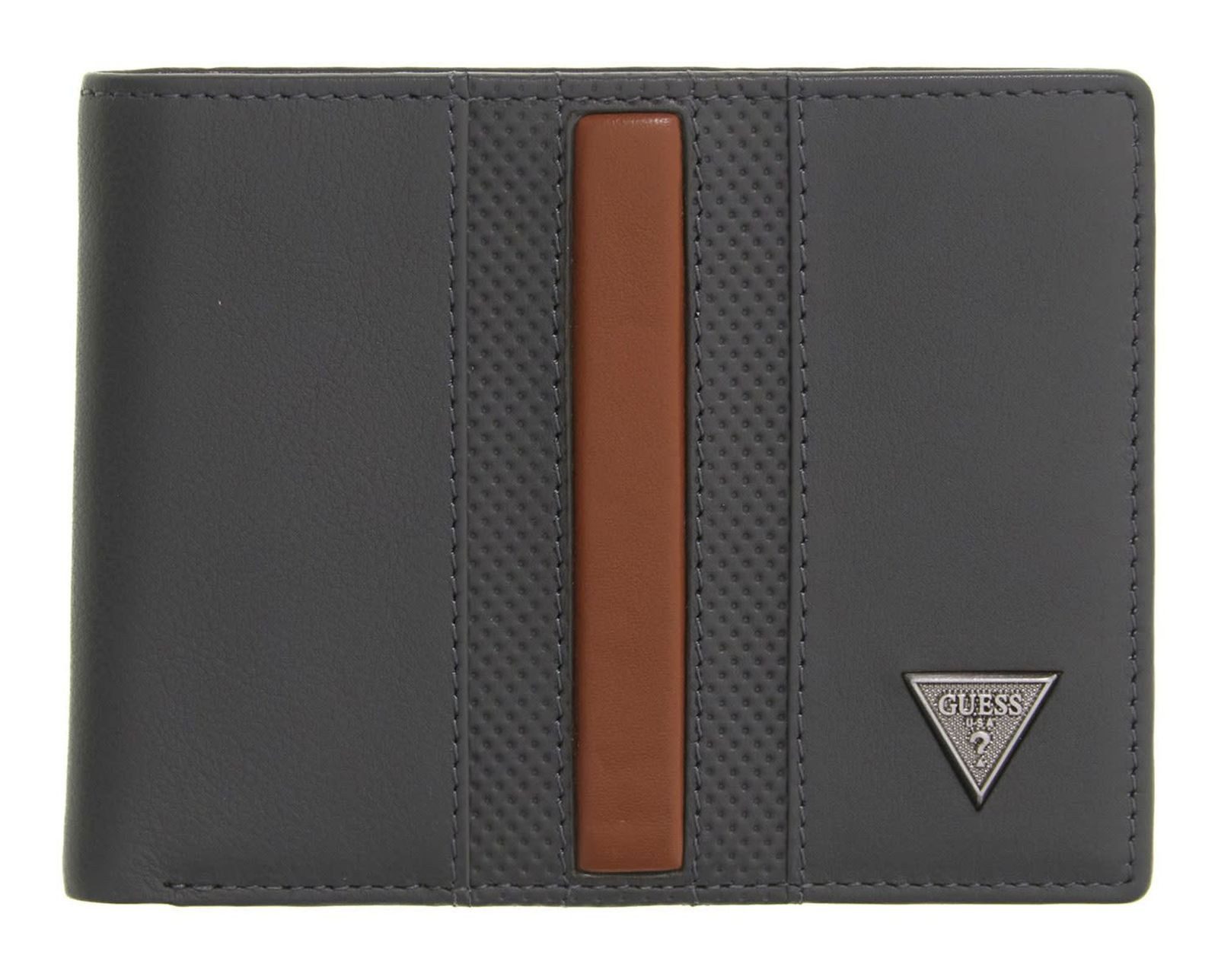 Guess Geldbörse Bifold Wallet, aus echtem Leder mit RFID-Blocker Schutz