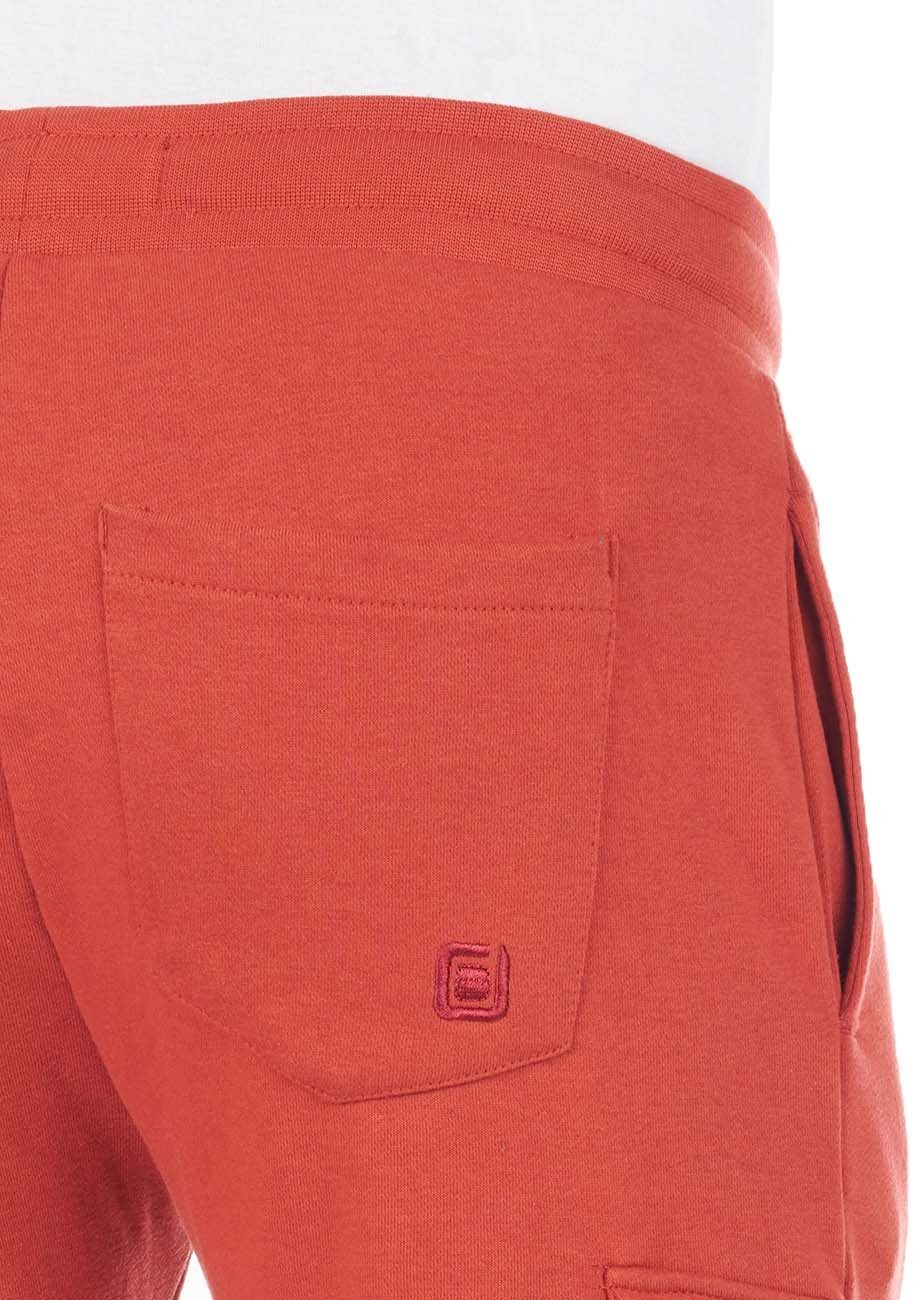 riverso Sweathose Herren Trainigshose RIVLars Slim Fit Jogginghose mit Cargotaschen