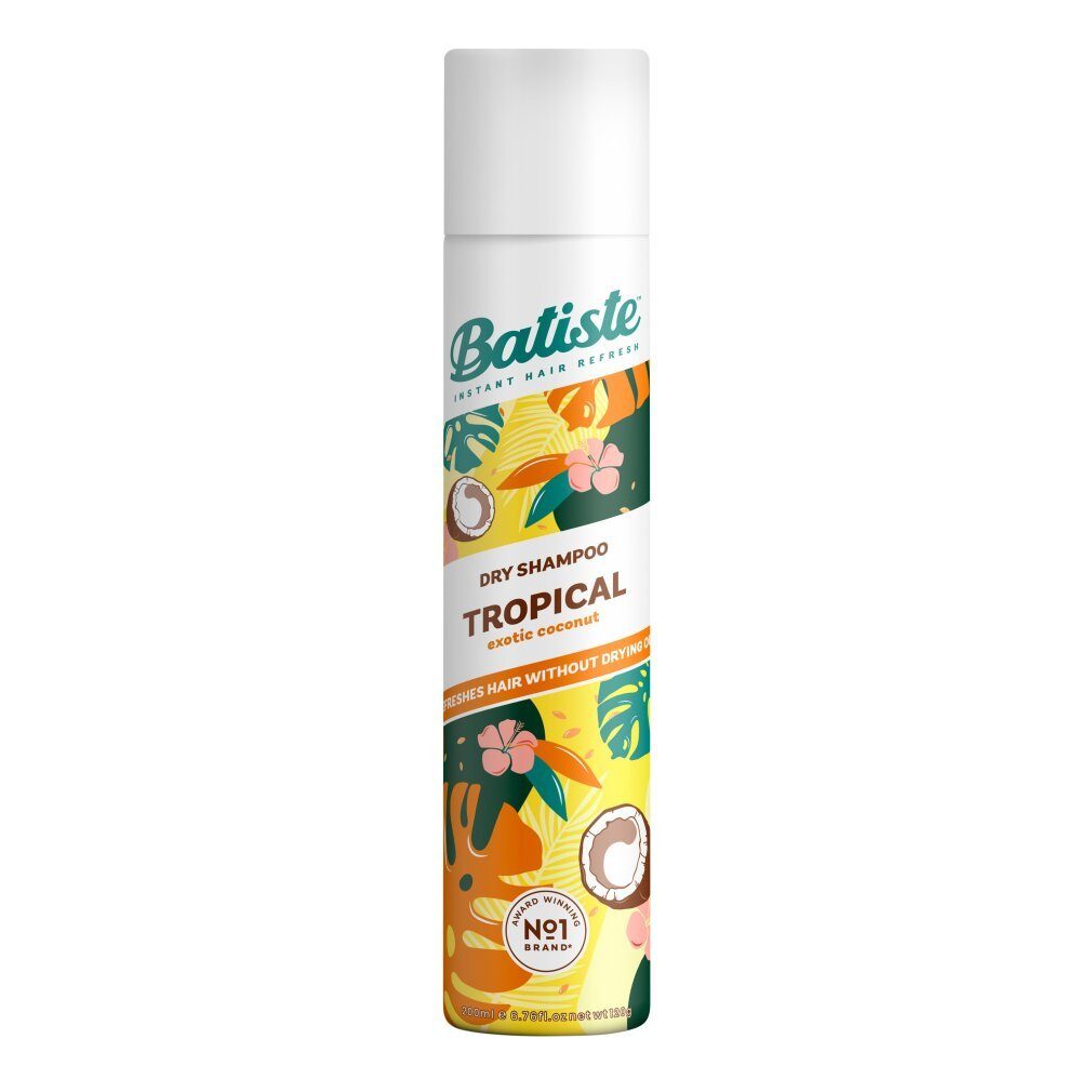 Batiste Trockenshampoo TROPICAL COCONUT & EXOTIC dry shampoo 200 ml