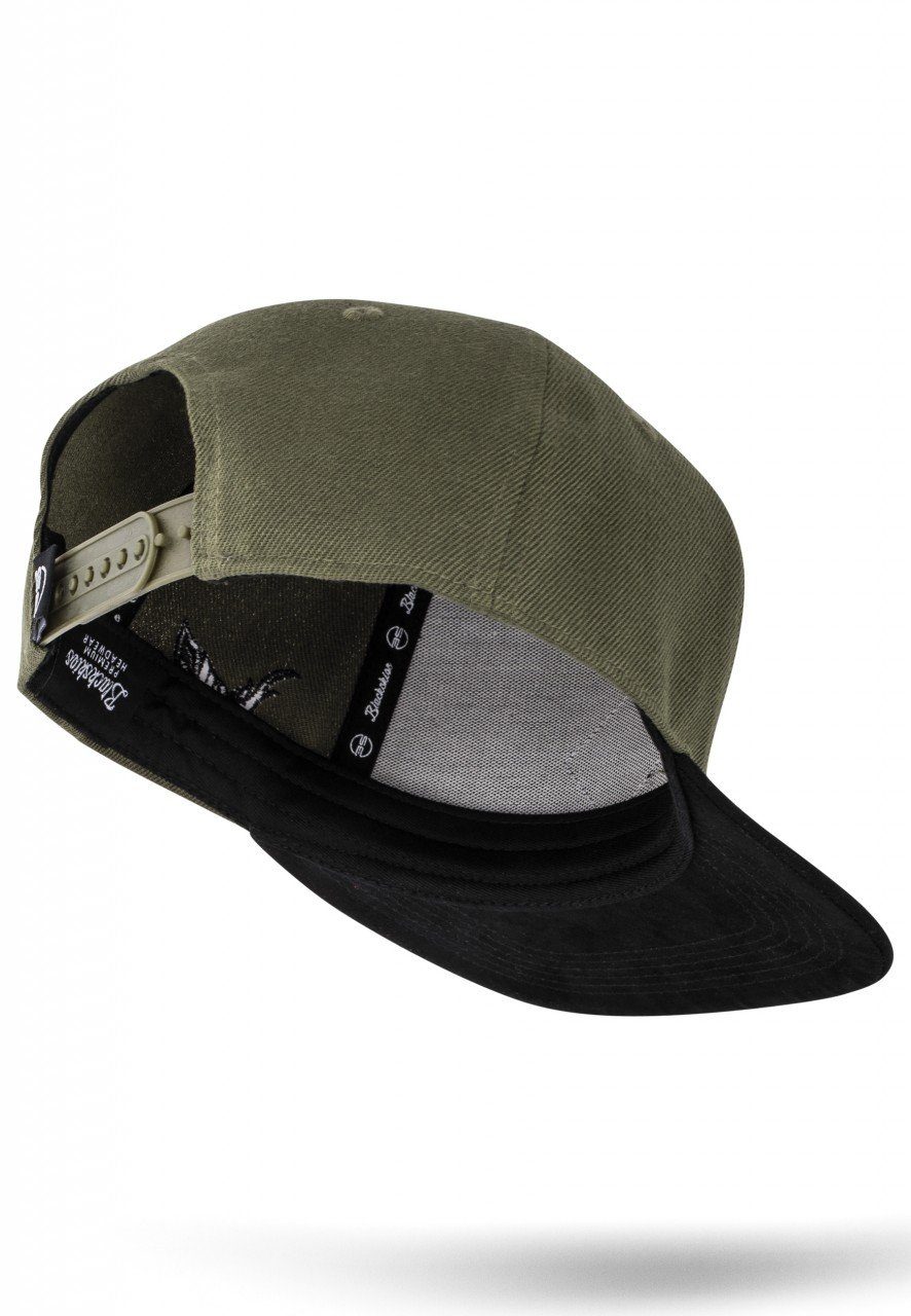 Blackskies Snapback Cap Port Louis Snapback Cap - Olive-Schwarz