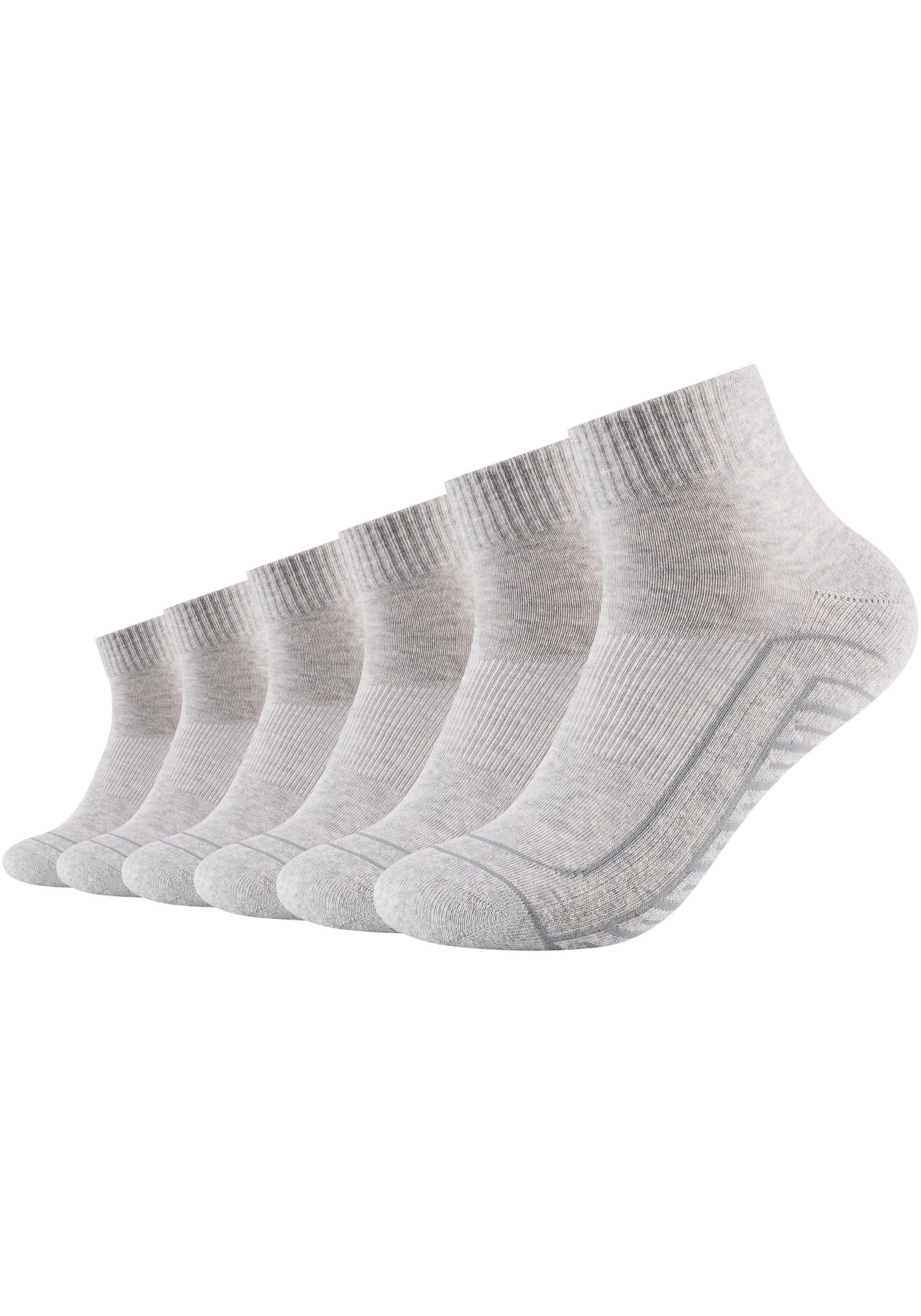Camano Kurzsocken ca-soft (6-Paar) mit verstärktem Zehenbereich günstig online kaufen
