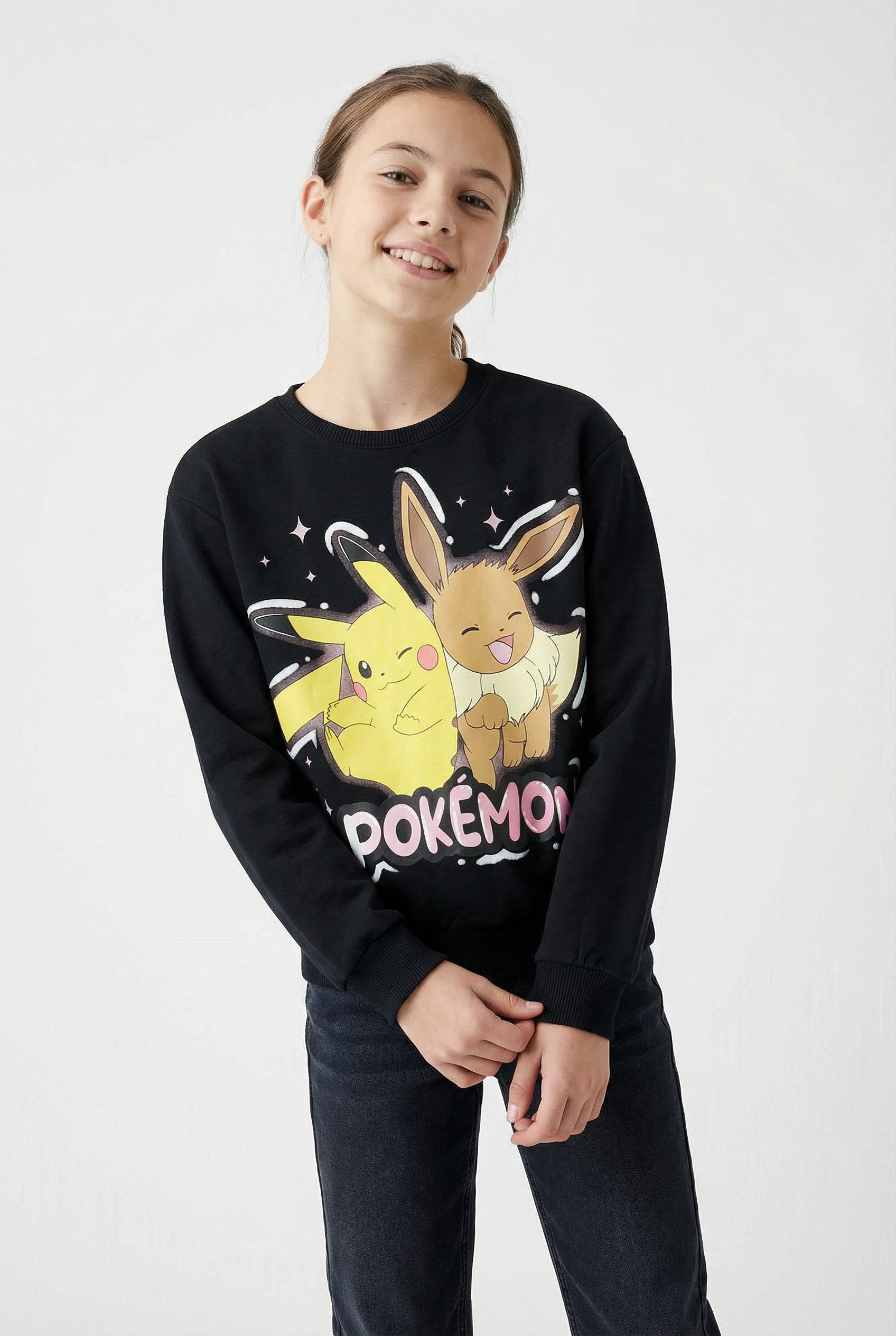 Sweatshirt NKFJYD POKEMON NREG SWEAT BRU SKY