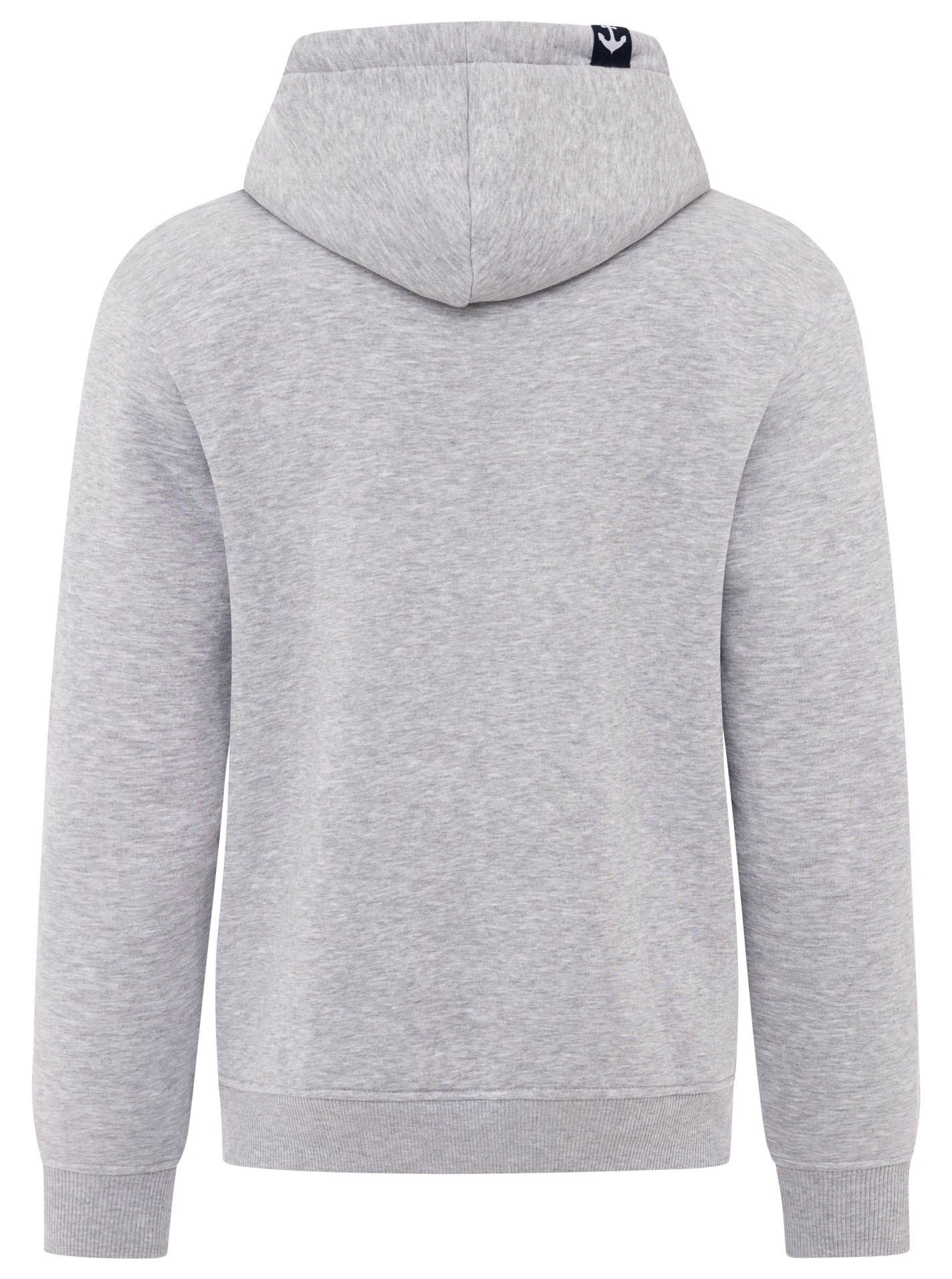 Zwillingsherz Hoodie "Wellenreiter" mit Fronttaschen und Kordel