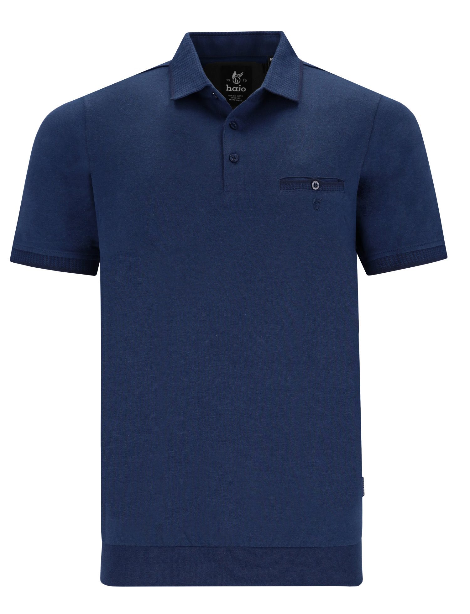 Hajo Poloshirt Чоловікам Polo Shirt (1-tlg) Stay Fresh