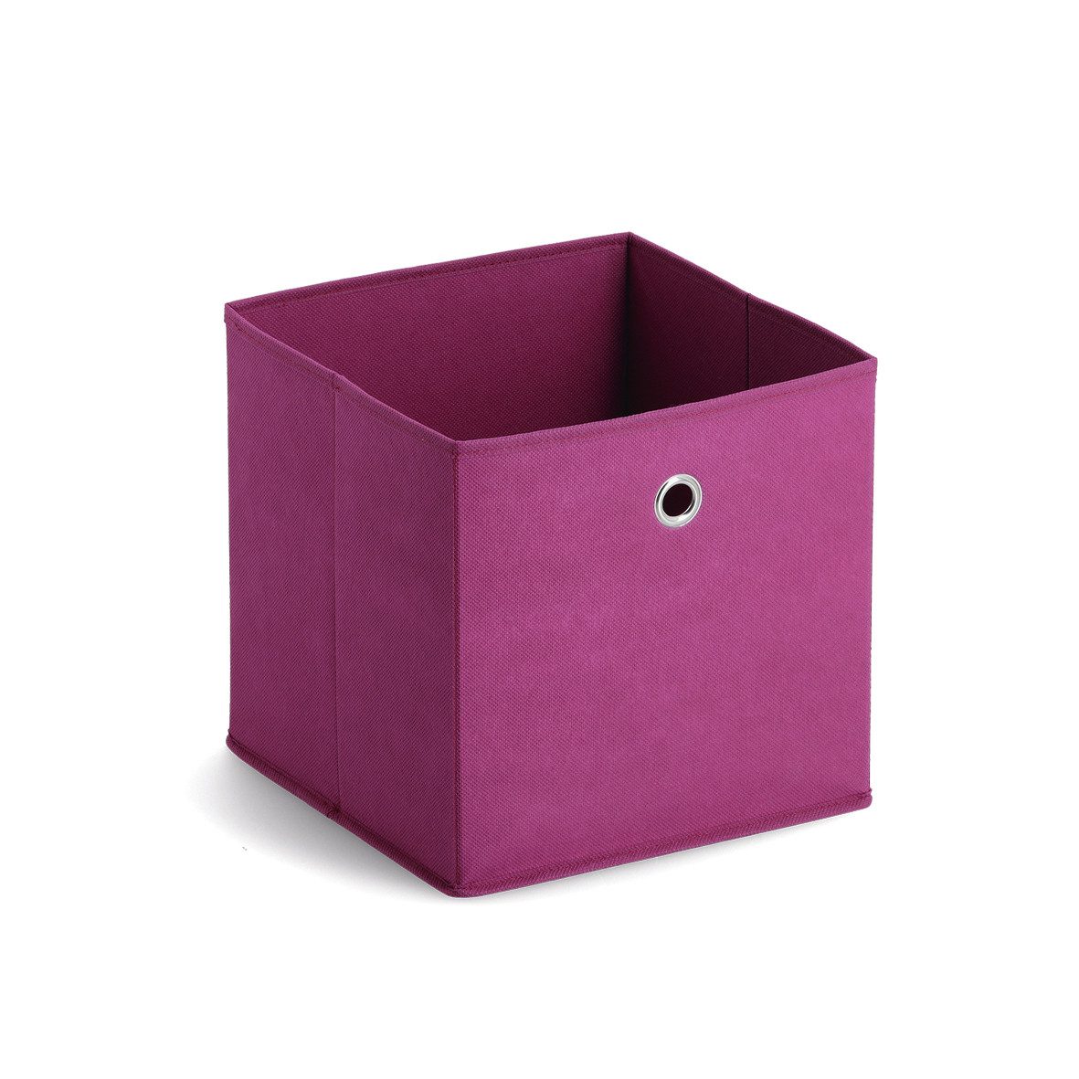 Zeller Present Aufbewahrungskorb Aufbewahrungsbox, Vlies, lila, 28 x 28 x 28 cm