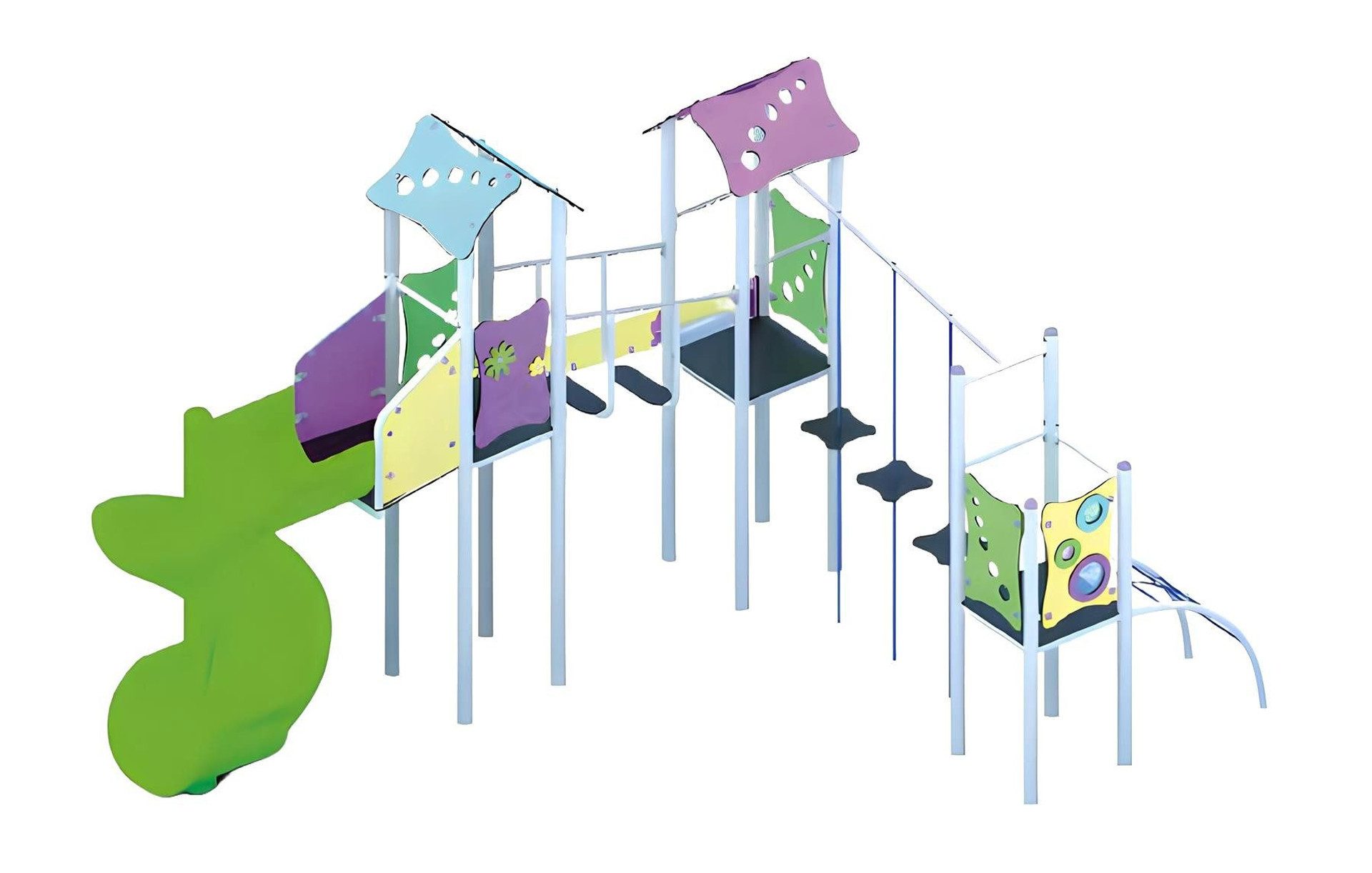 JVmoebel Spielturm Freiluftspielplatz Vergnügungsbereich Kinderspielareal Горкиturm, Made in Europa