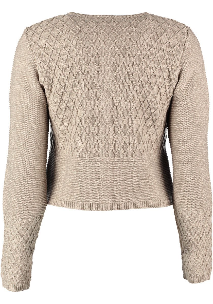 OS Trachten Strickjacke Swoyar Trachtenjacke mit Rautenmuster günstig online kaufen