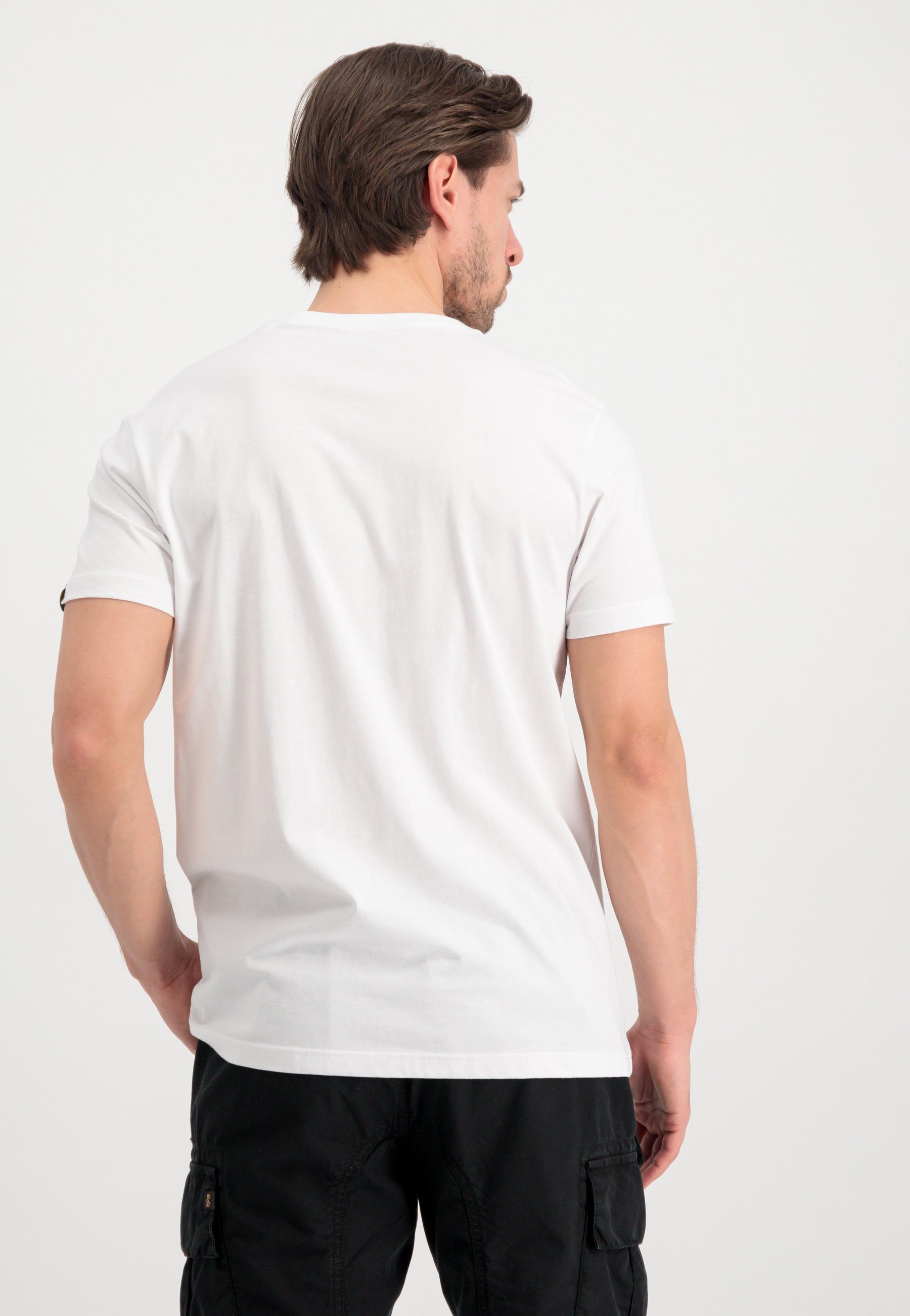 Half Alpha Alpha - T-Shirt white T-Shirts Men Foam Industries Industries Logo T