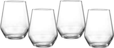 Ritzenhoff & Breker Longdrinkglas Mambo, Kristallglas, 4-teilig, 400 ml