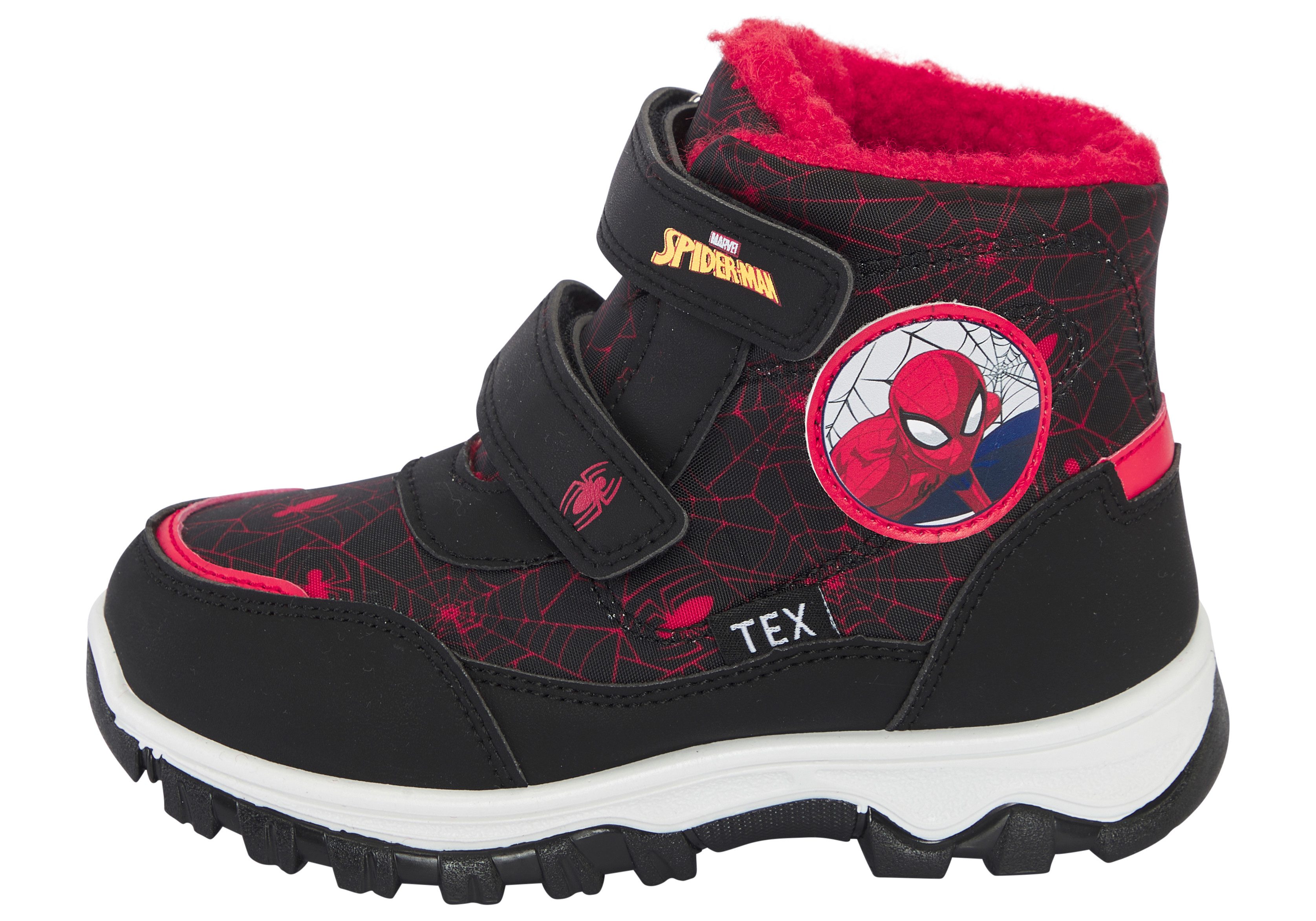Disney SPIDERMAN Winterboots Winterschuhe, Winterstiefel, Snowboots, wasserdicht & gefüttert