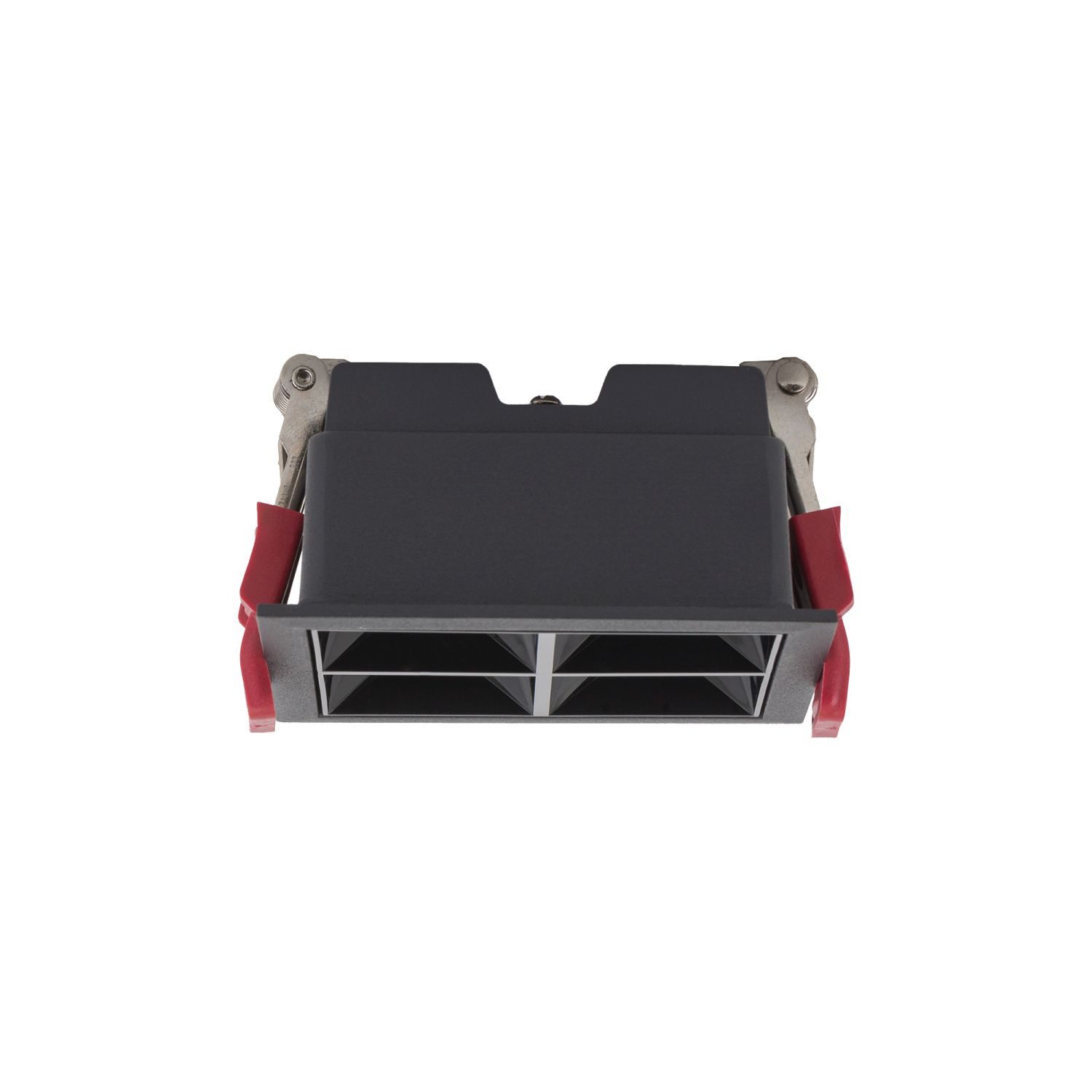 Licht-Erlebnisse Einbauleuchte FALNOR, LED fest integriert, Neutralweiß, LED Aluminium 9.2 cm breit Schwarz eckig neutralweiß 4000 K 1400 lm