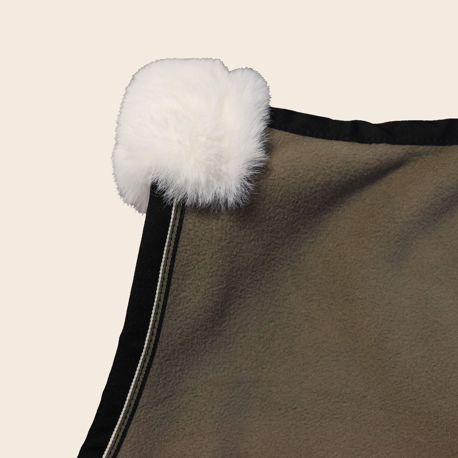 EQuest Pferde-Abschwitzdecke Alpha Fleece Abschwitzdecke speziell für Mini-Shettys, Mud