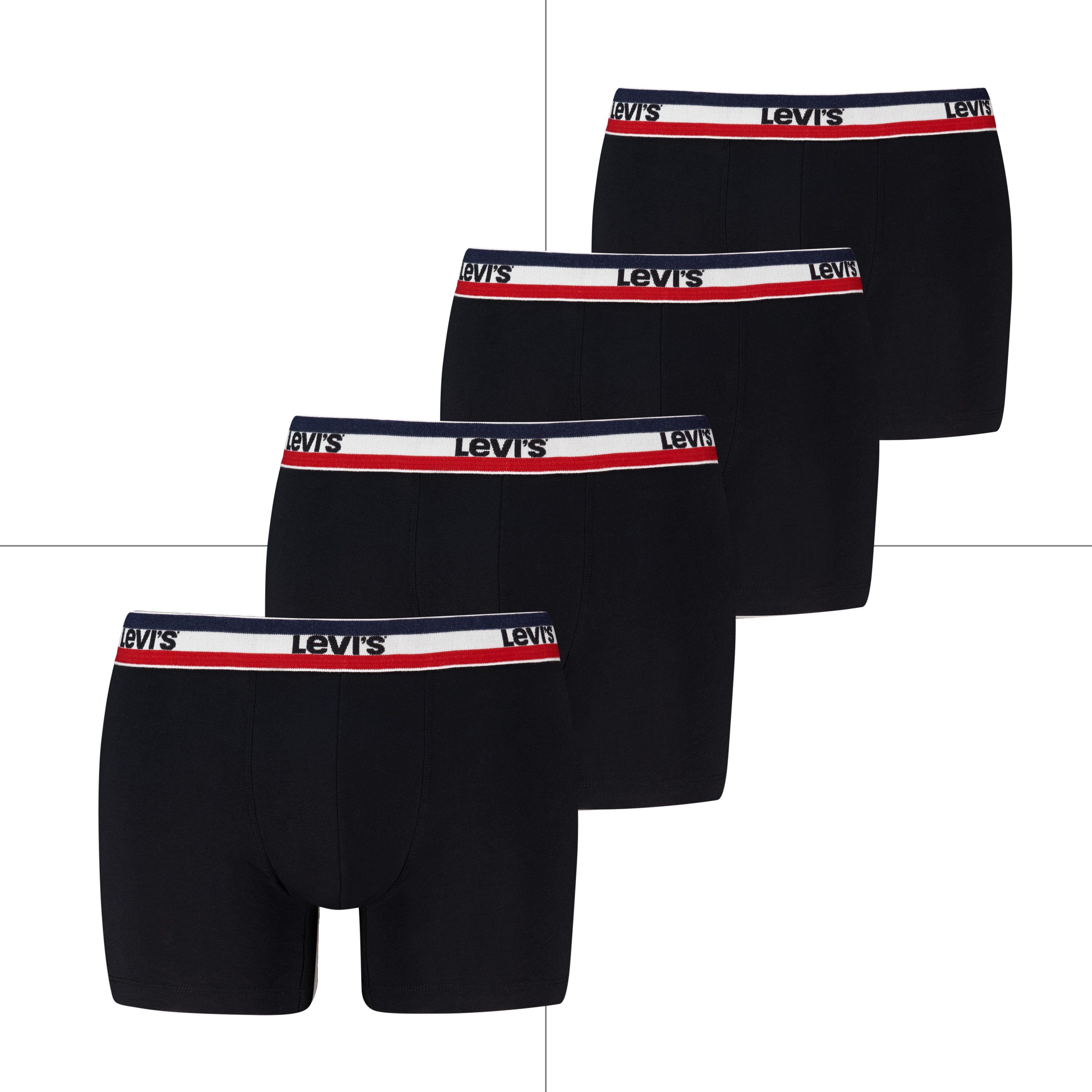 Levi's® Boxershorts LEVIS MEN REPEAT SPW LOGO BOXER BRIEF 4P (4er Pack) günstig online kaufen