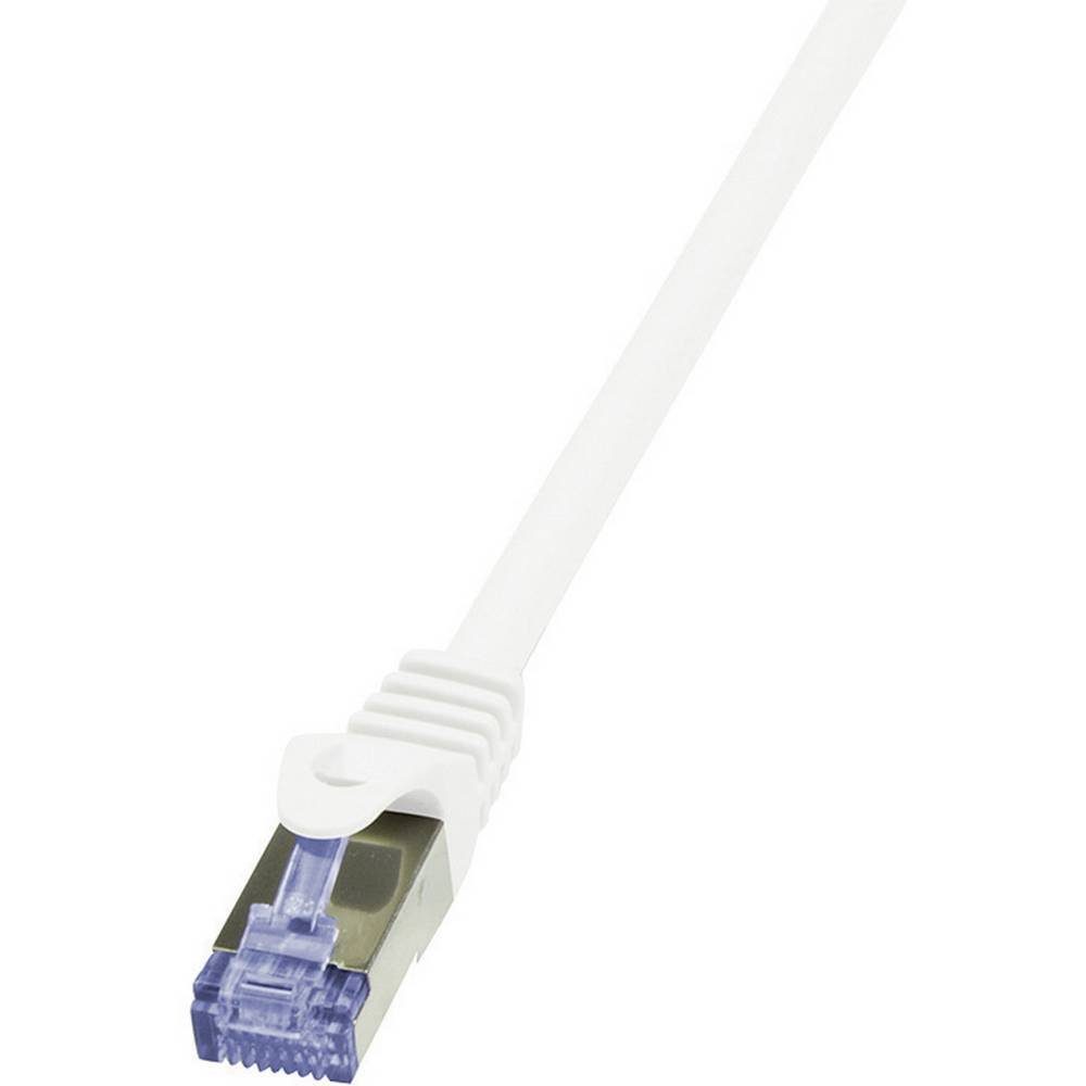 LogiLink Netzwerkkabel CAT 6A S/FTP 10 m LAN-Kabel