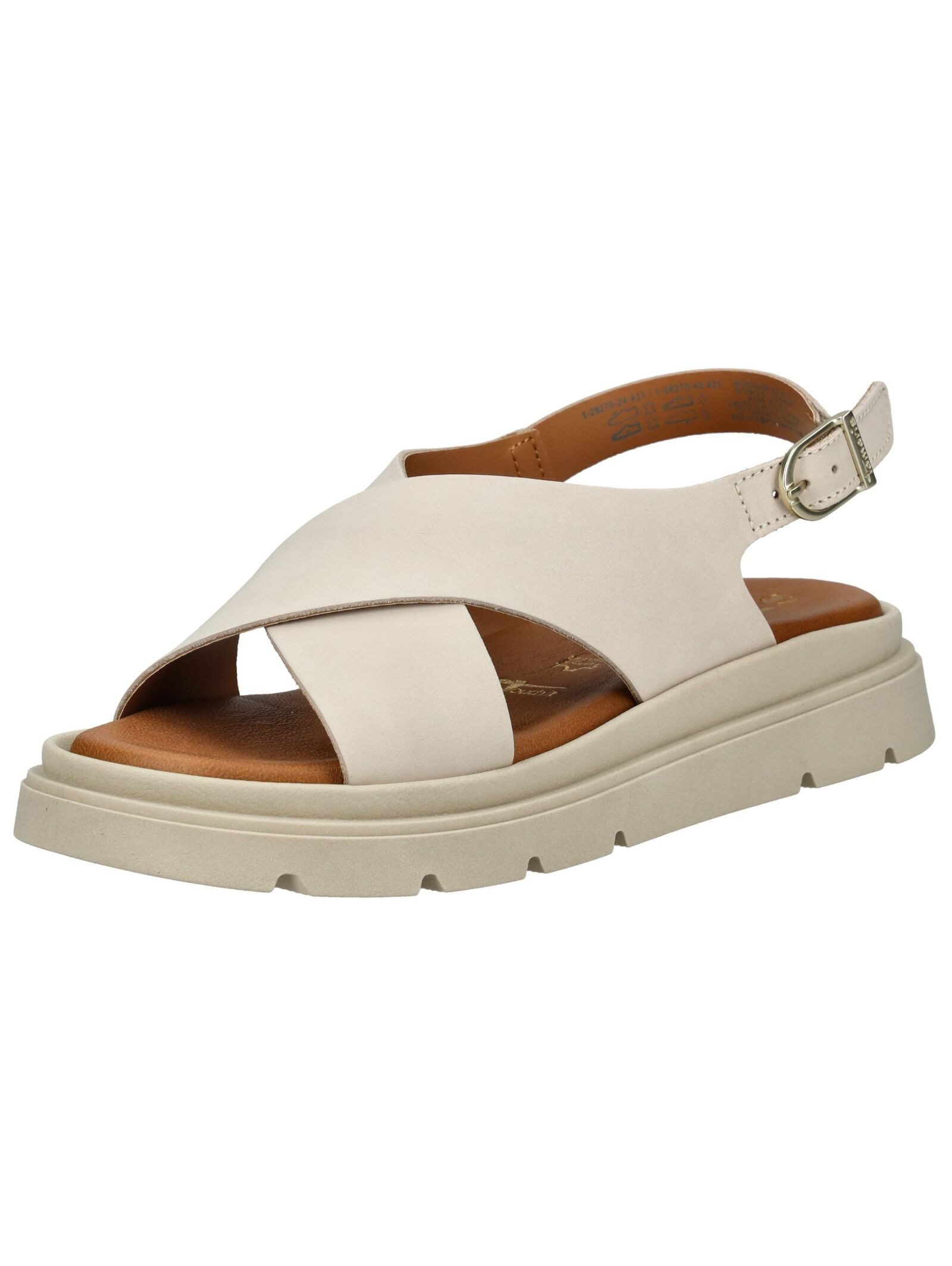 Tamaris Sandalen Leder Riemchensandalette günstig online kaufen