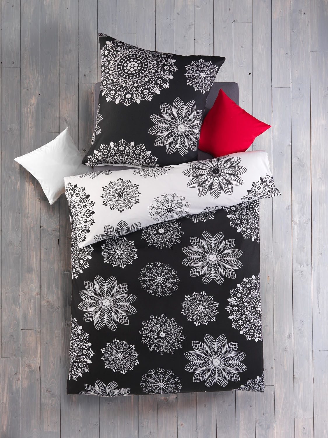 Holiday Heimtex Wendebettwäsche LUISA, 135 x günstig online kaufen