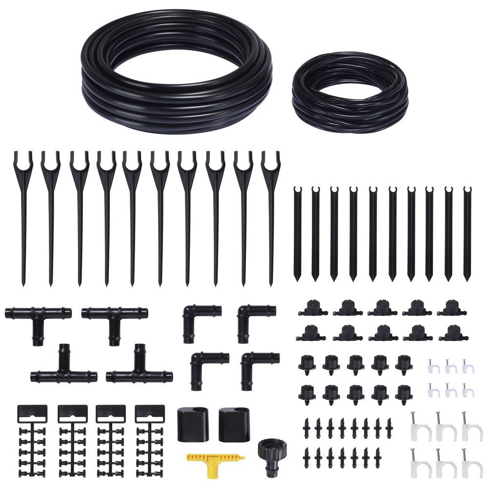 TOOLCRAFT Bewässerungsbrause TOOLCRAFT TO-7935588 Tropfbewässerung-Set 13 mm (1/2) Ø Schlauchläng
