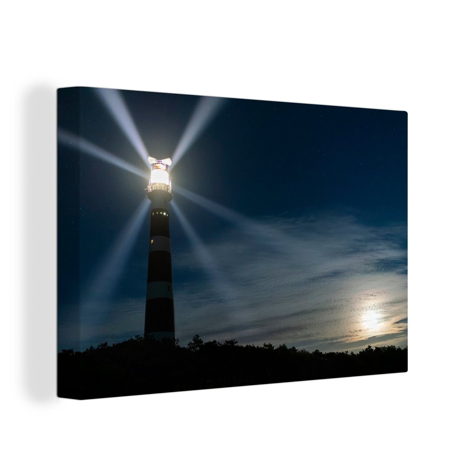 OneMillionCanvasses® Leinwandbild Leuchtturm auf Ameland in günstig online kaufen