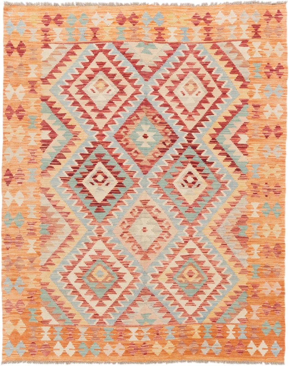 Kelim Höhe: rechteckig, 151x187 Orientteppich, 3 Trading, mm Nain Afghan Handgewebter Orientteppich