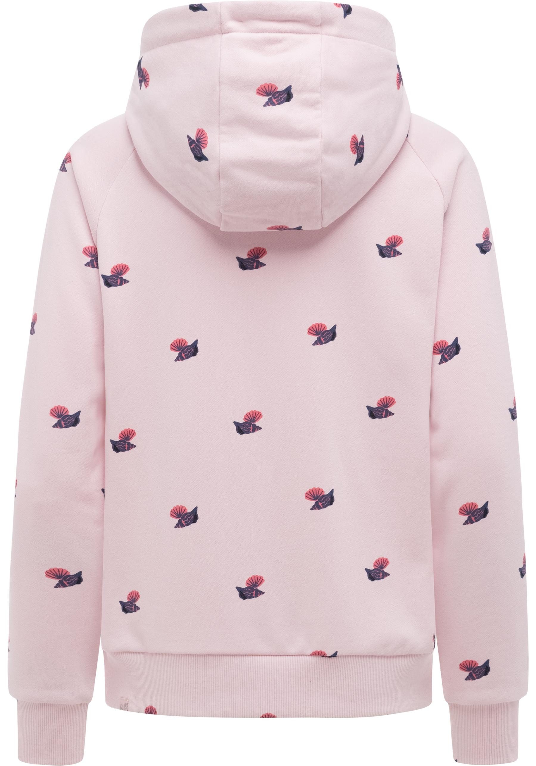 Ragwear Kapuzensweatjacke Fllawia Shells Lässige Sweatjacke mit Kapuze