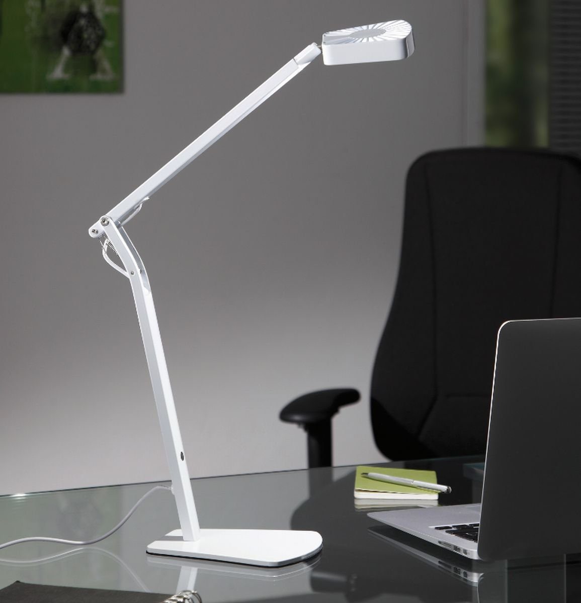 MeLiTec LED Schreibtischlampe T78-2, warmweiß