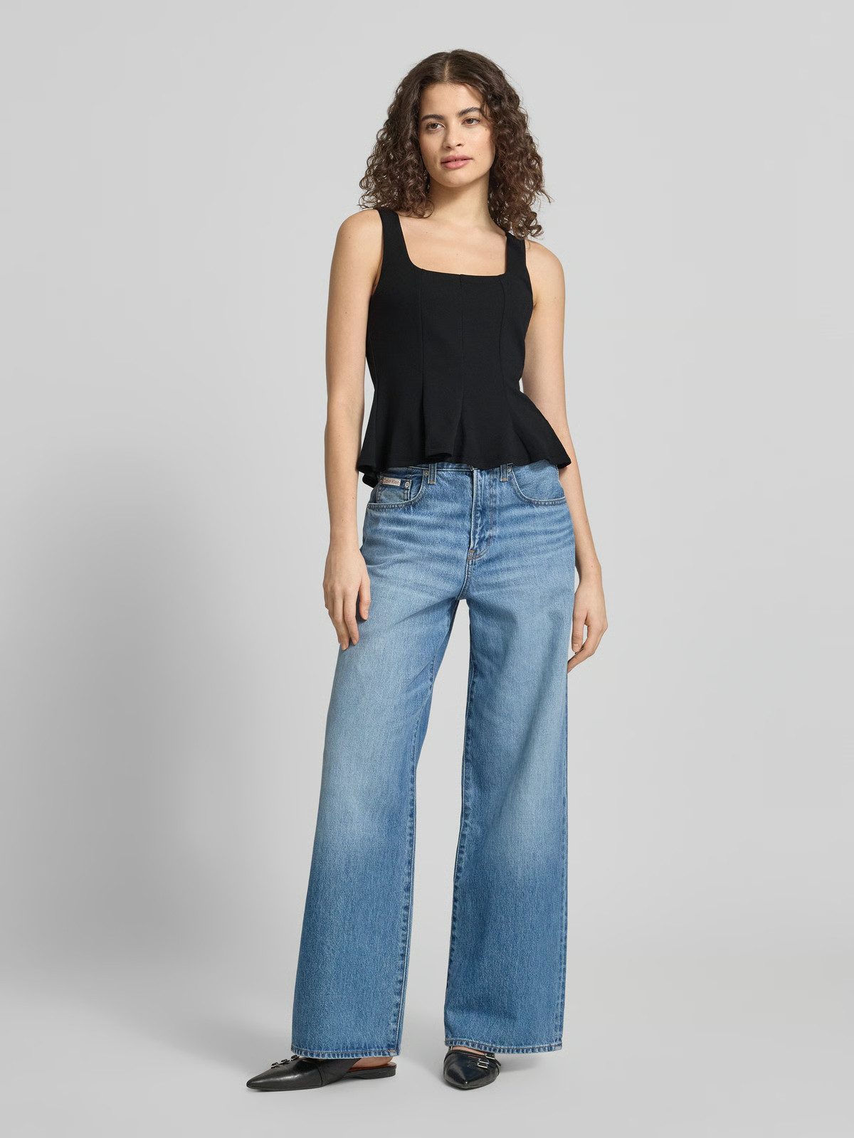 Gina Tricot Shirttop Peplum top