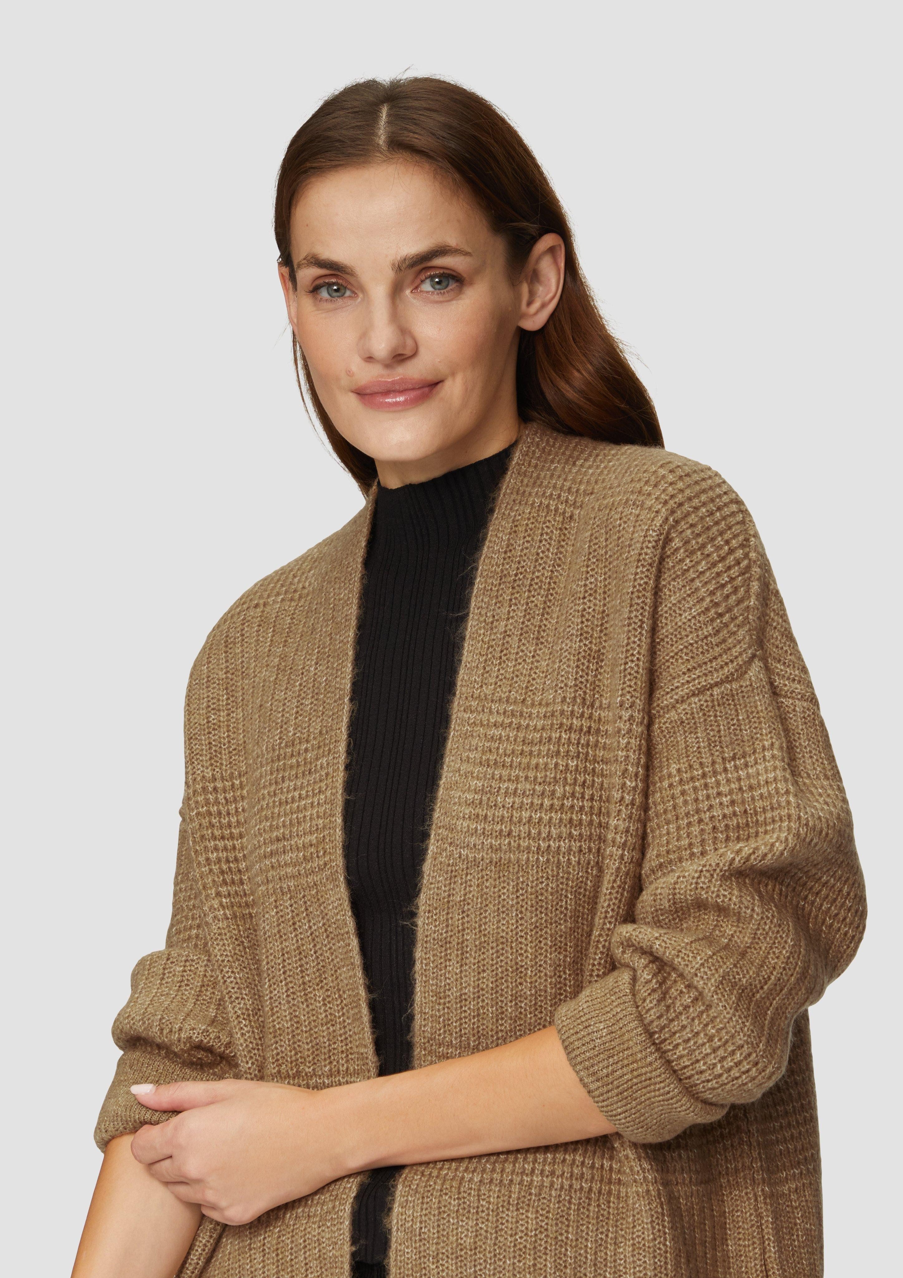 s.Oliver Strickjacke Flauschige Strickjacke in Oversize günstig online kaufen
