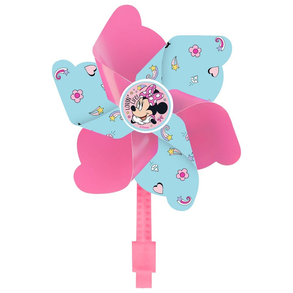 Seven Polska Windrad MINNIE MAUS Lenker-Windrad, Drehspaß für Roller und Fahrrad