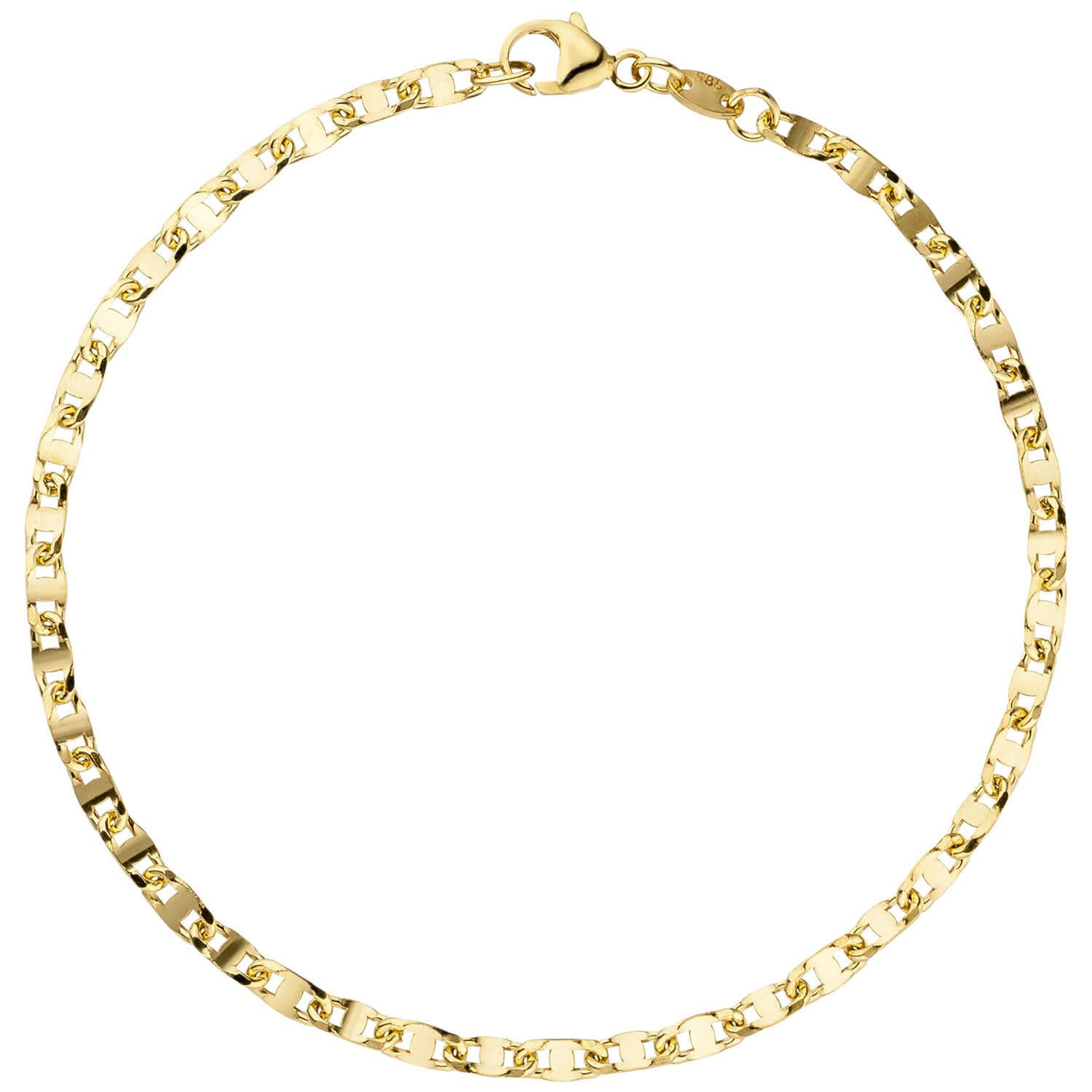 Goldarmband 2,9mm Armband aus 585 Gelbgold, 19cm