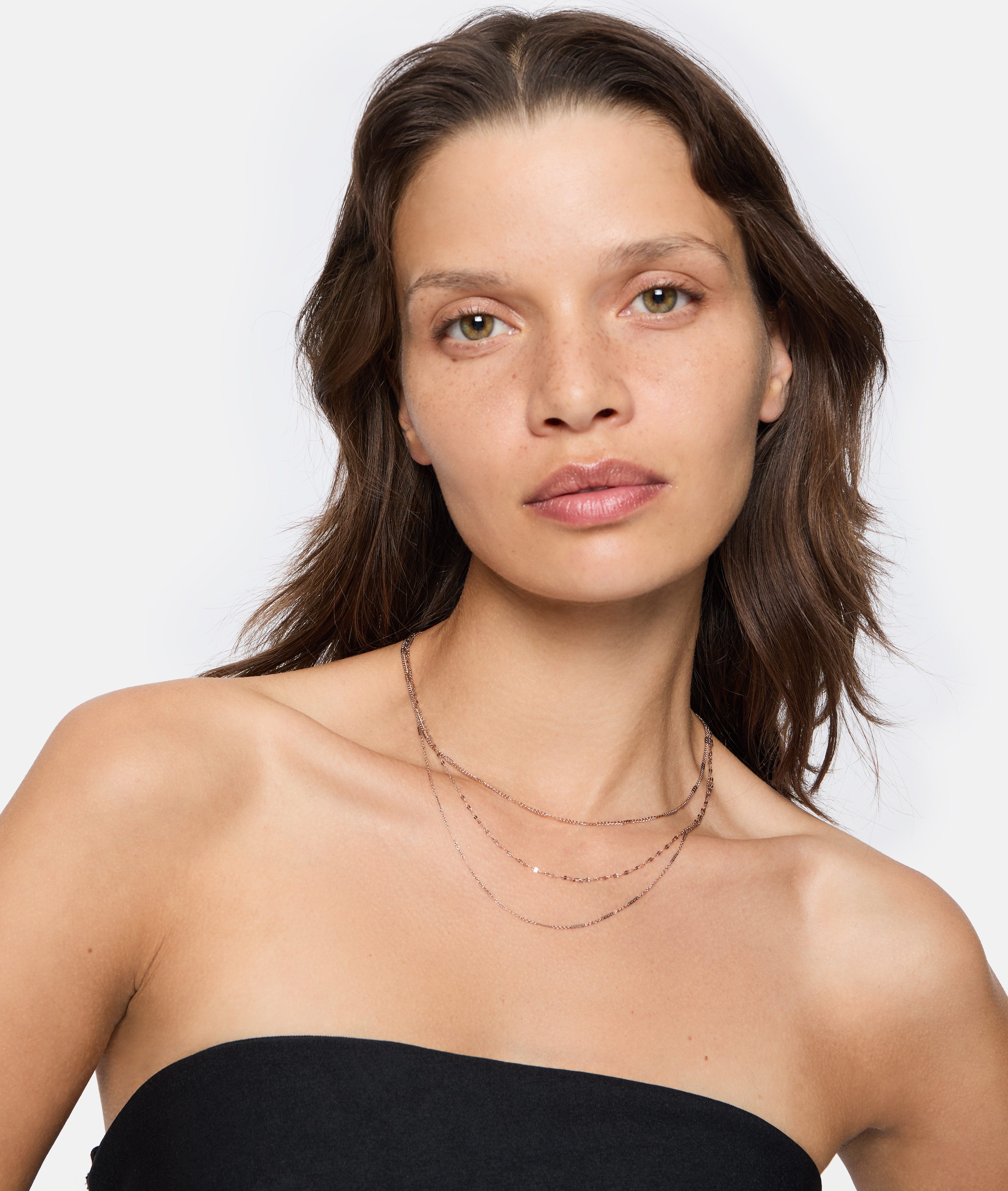 Liebeskind Berlin Kette ohne Anhänger Schmuck Edelstahl Sparkling With Layers – Bild 3 von 4