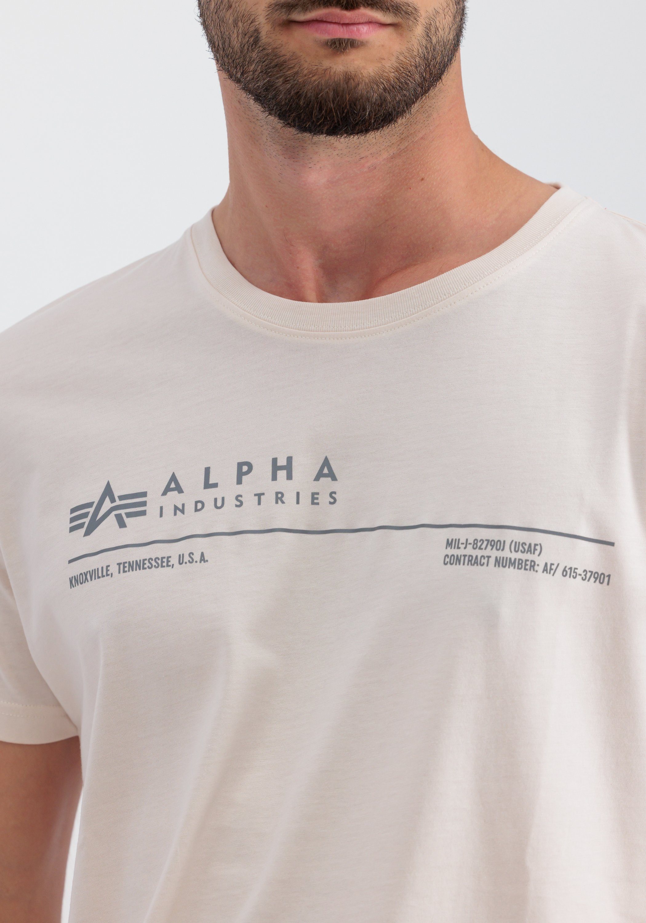 Reflective Alpha AI T Alpha Industries Men T-Shirt T-Shirts - Industries