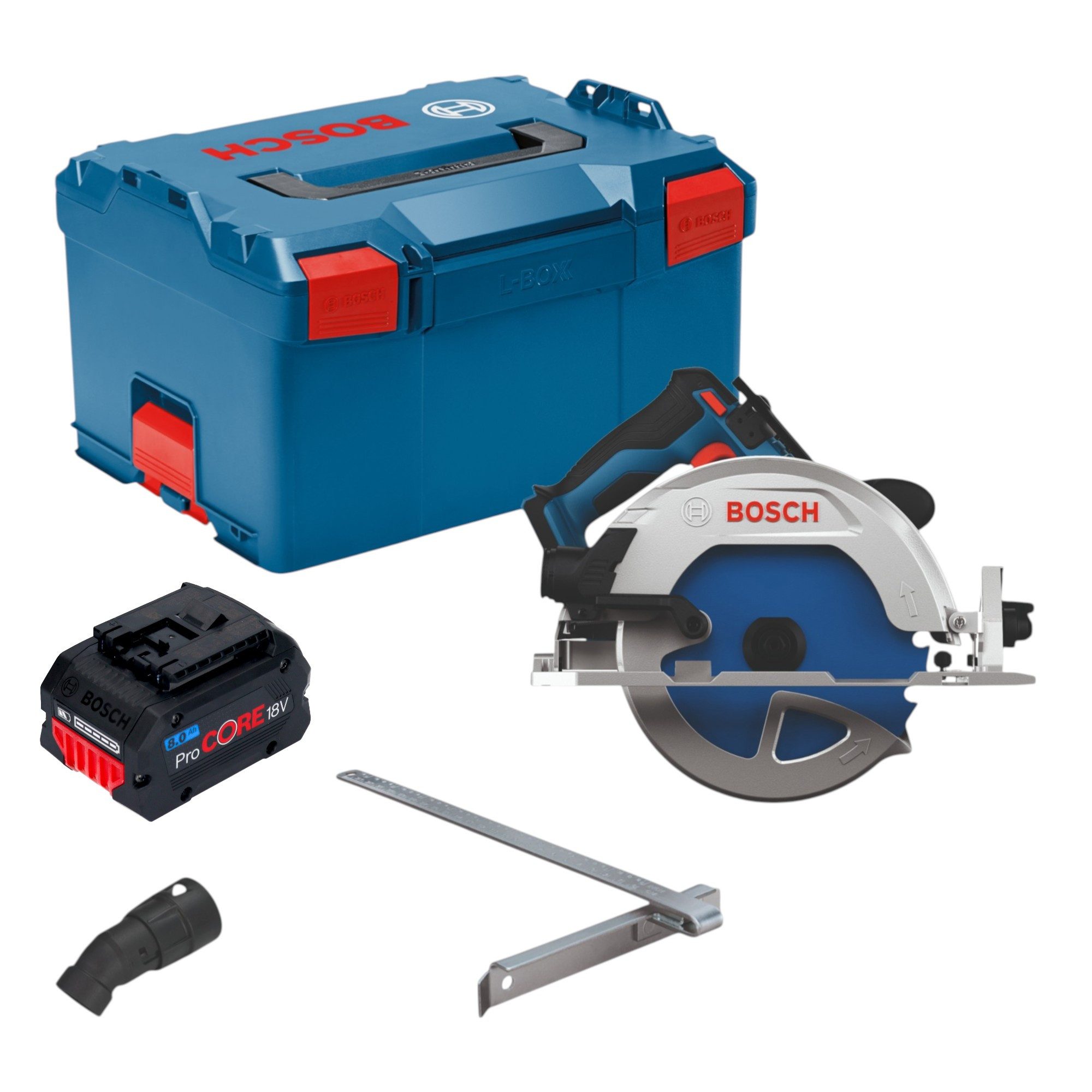 Bosch Professional Akku-Handkreissäge GKS 18V-68-2 Akku Kreissäge 18 V 190 mm Brushless