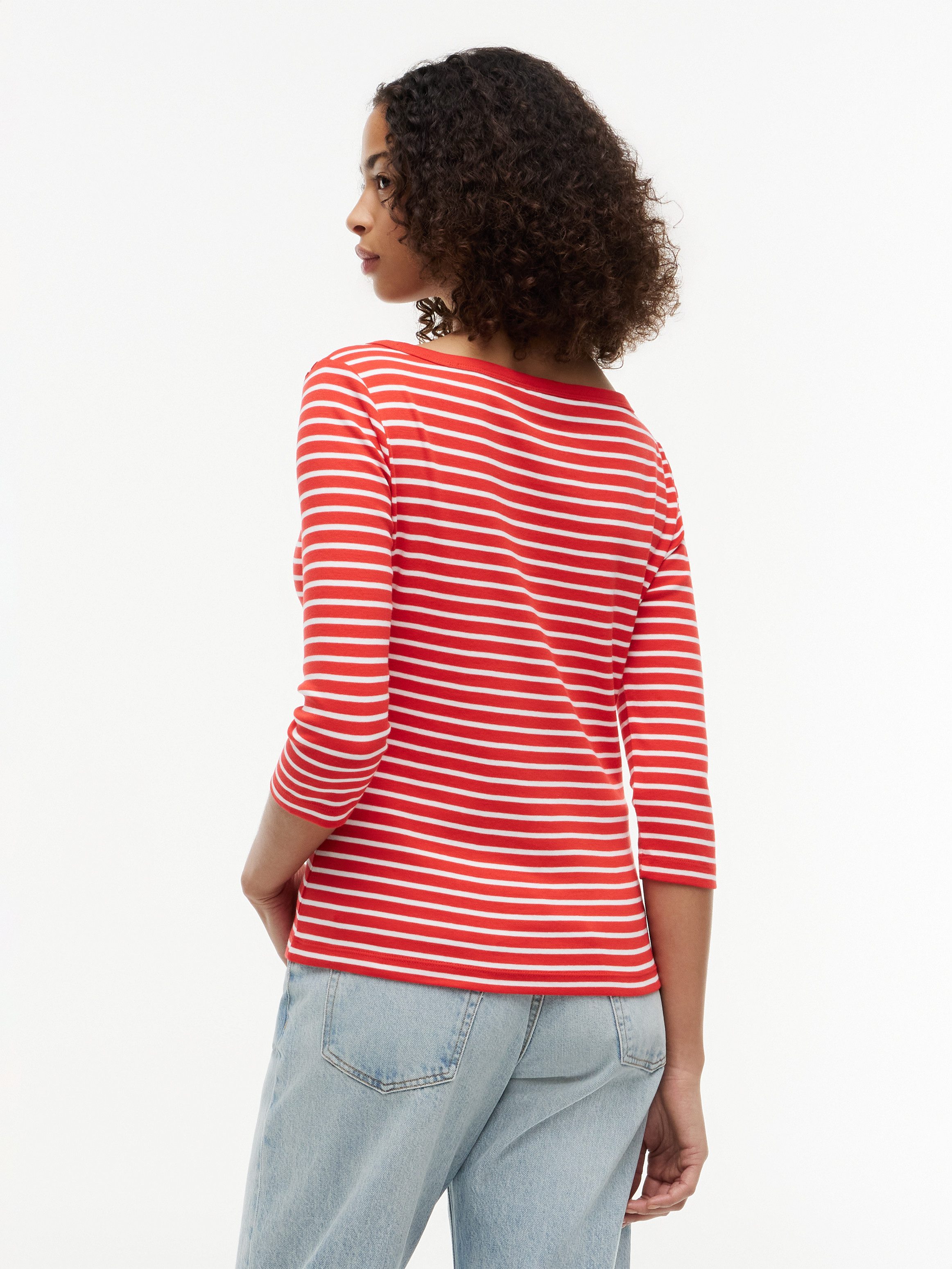 Tommy Hilfiger 3/4-Arm-Shirt CODY BOAT-NK 3/4 SLV TEE Baumwolle